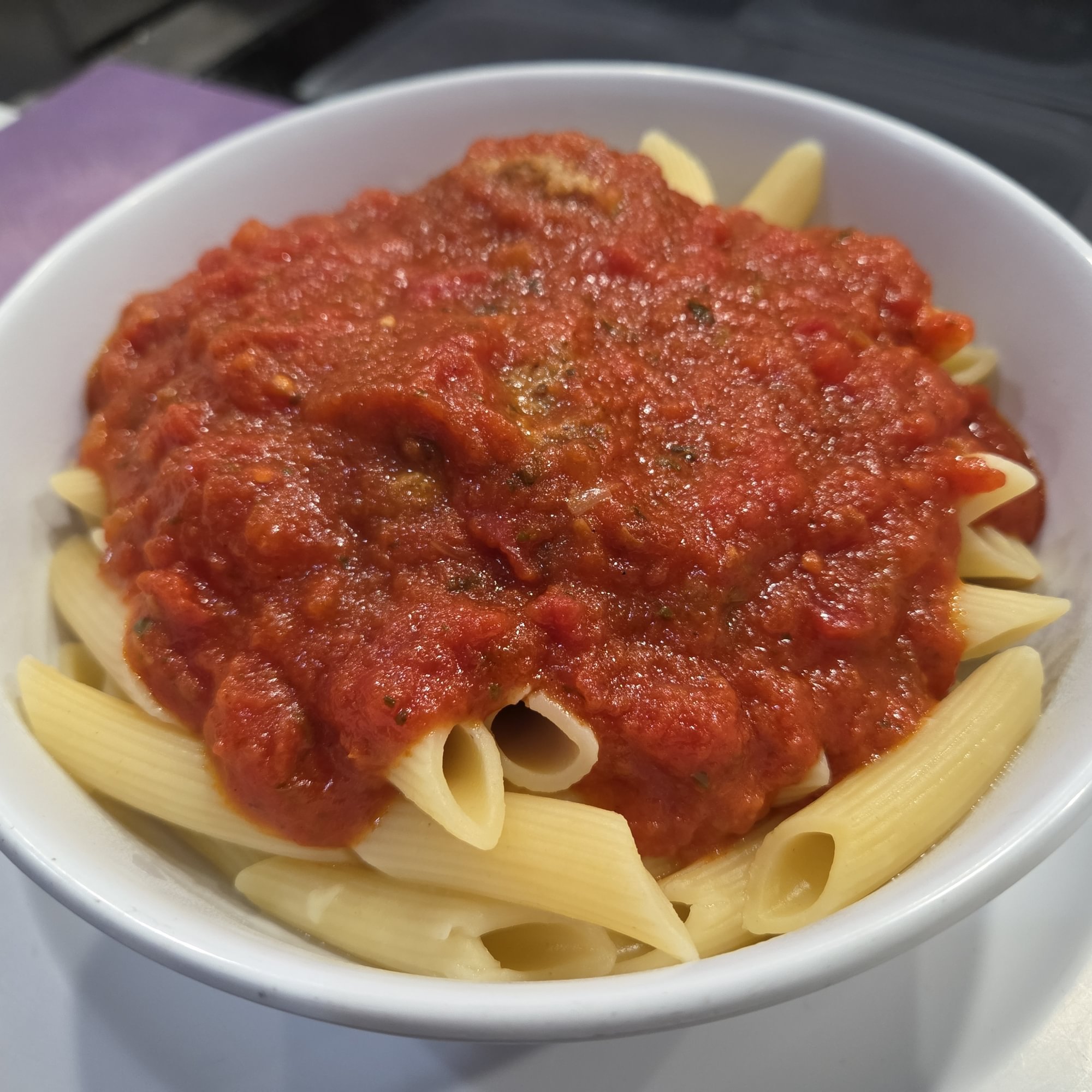 Penne & Meatballs Pasta