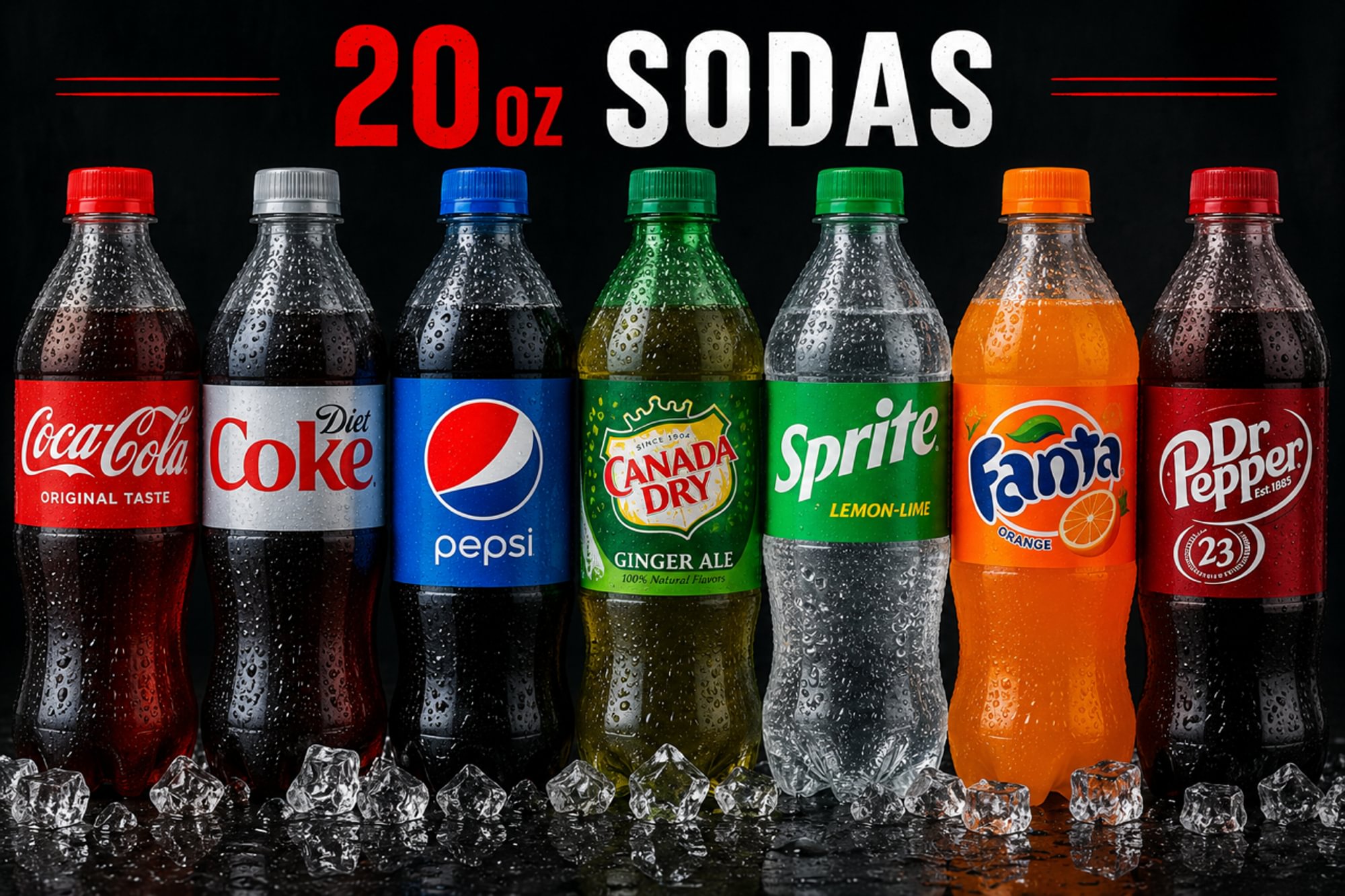 20 Oz Bottle Soda