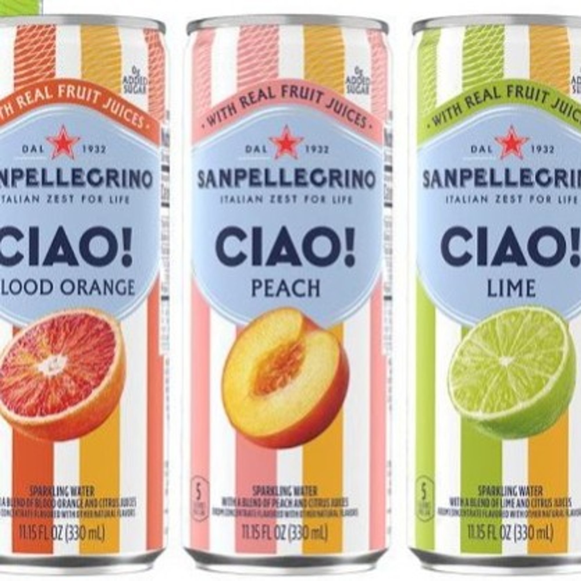 SanPellegrino CIAO! Rainbow Cans