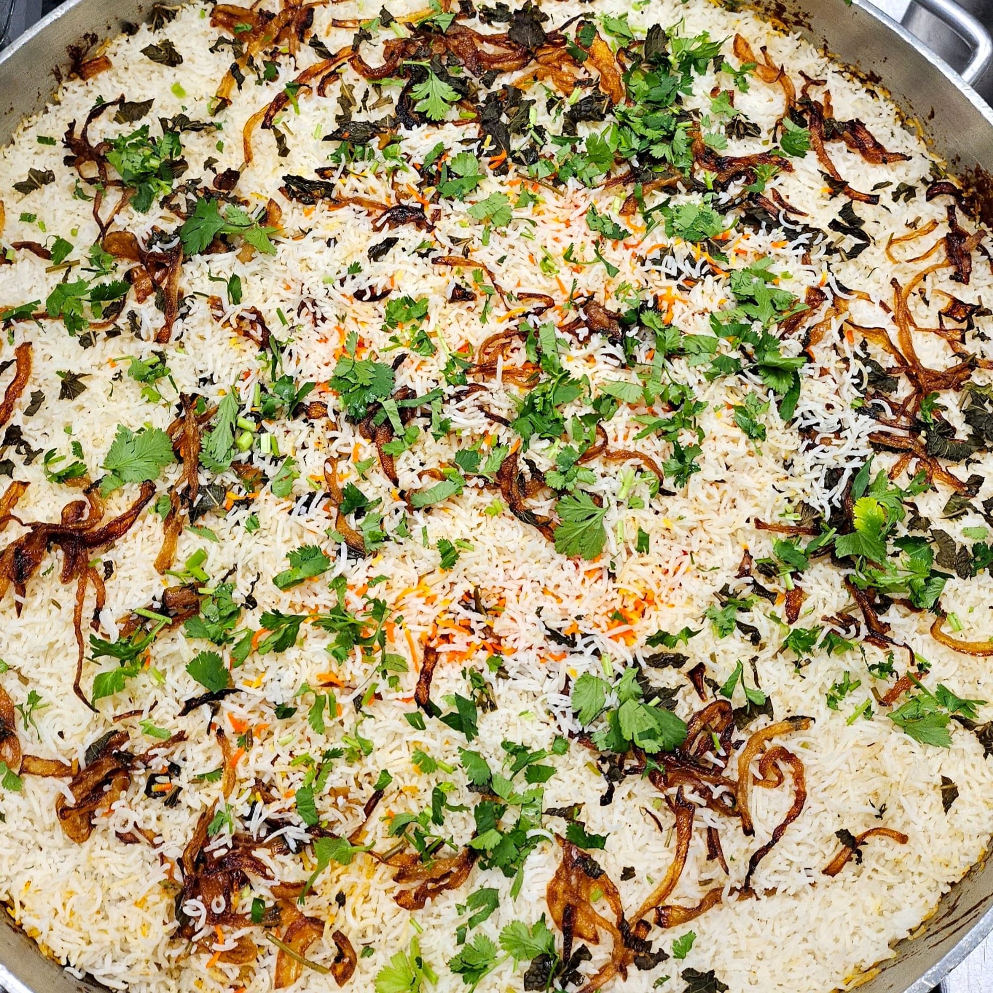 Hyderabad Chicken Dum Biryani