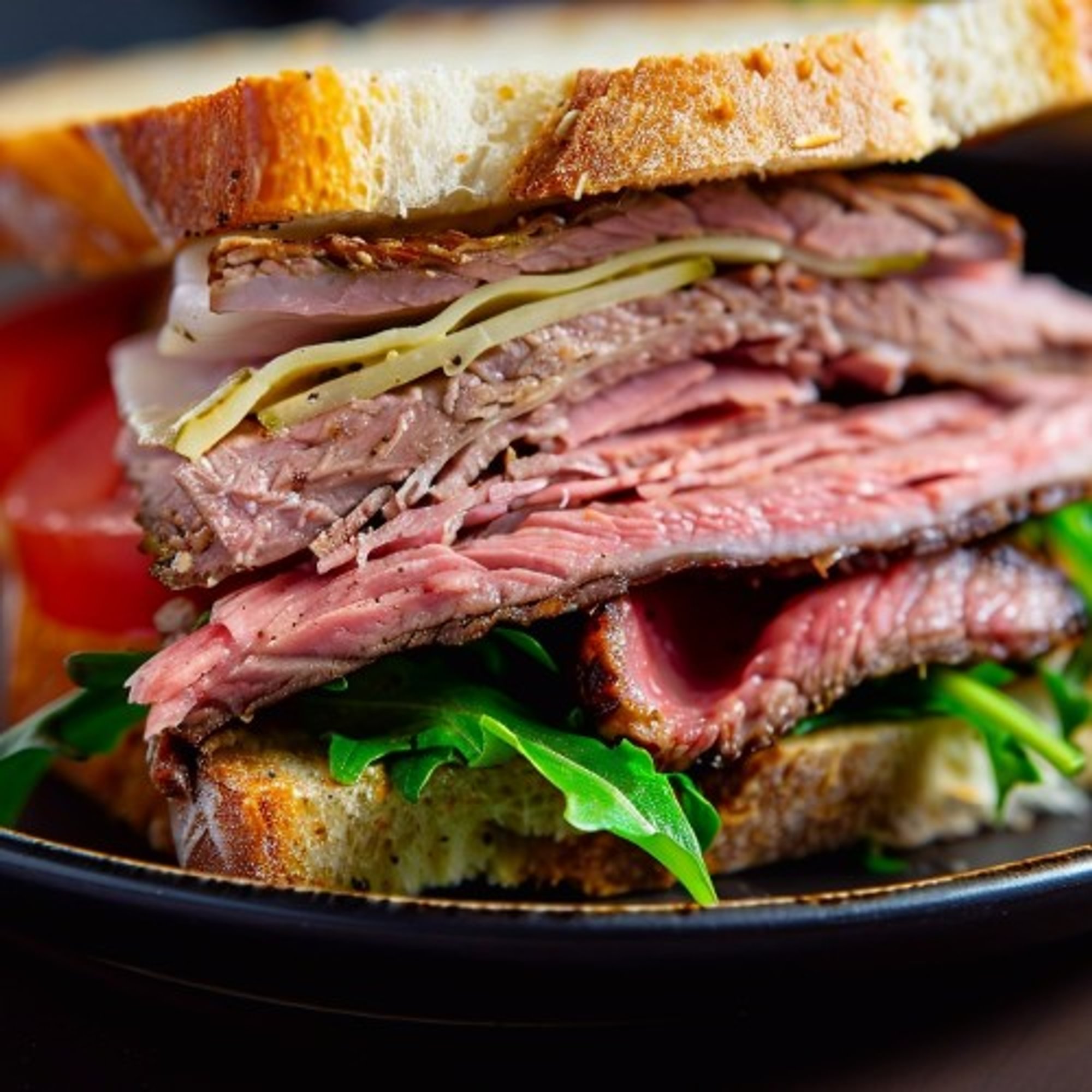 Salami, Cheese, Lettuce & Tomatoes Cold Hero