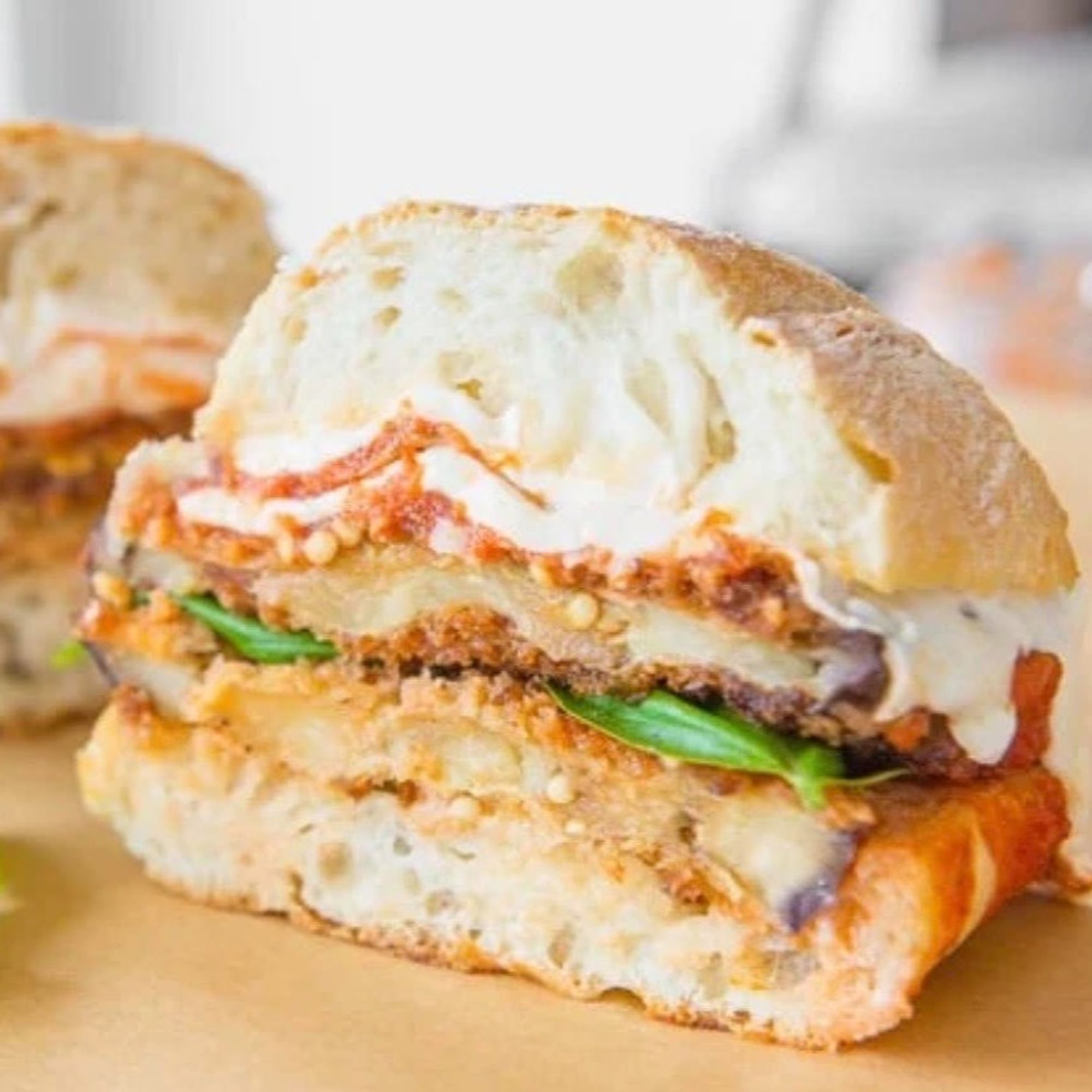 Eggplant Parmesan Sub