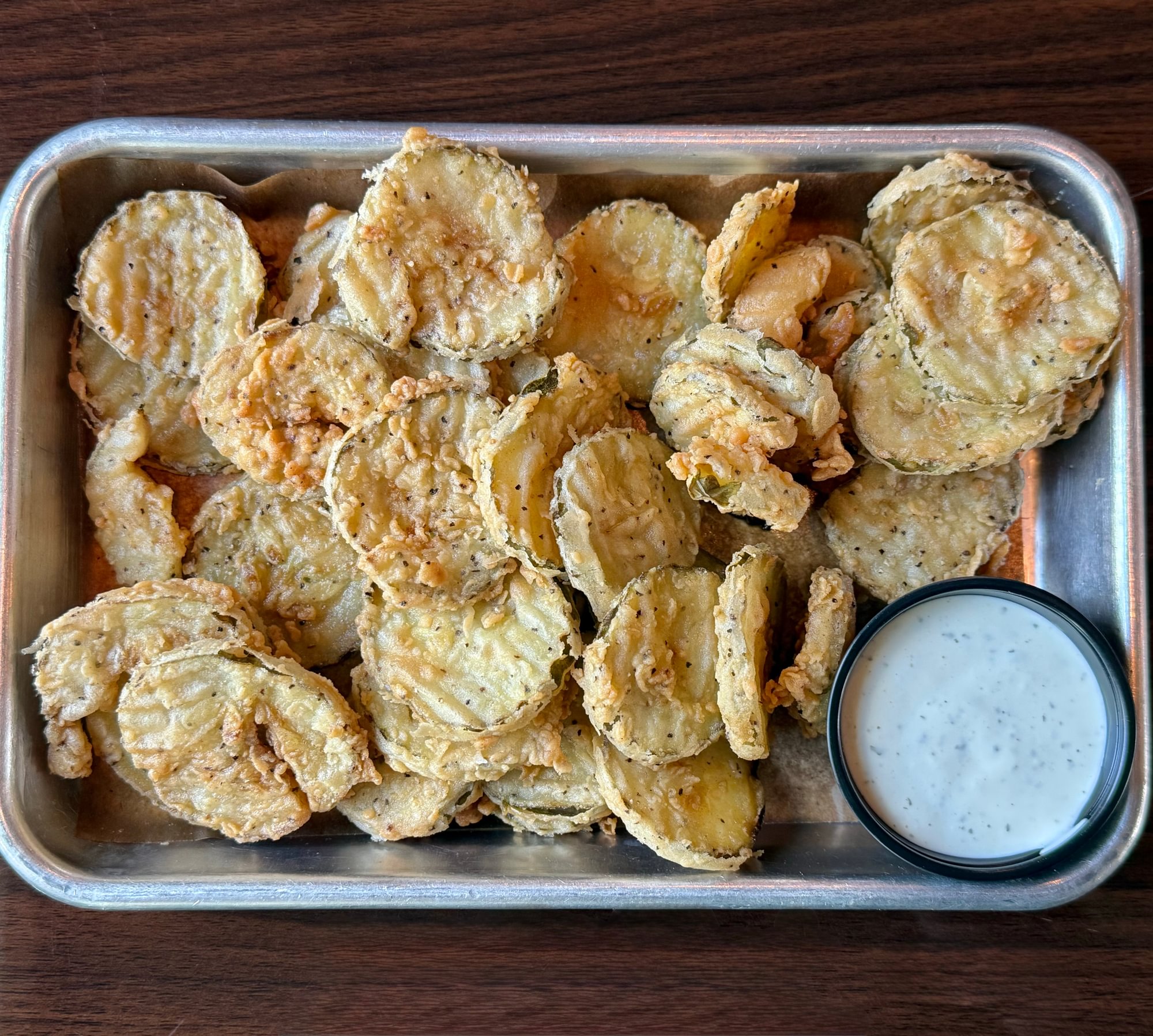 Crispy Fried Pickles