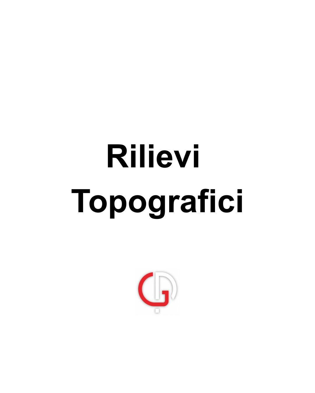 Rilievi topografici
