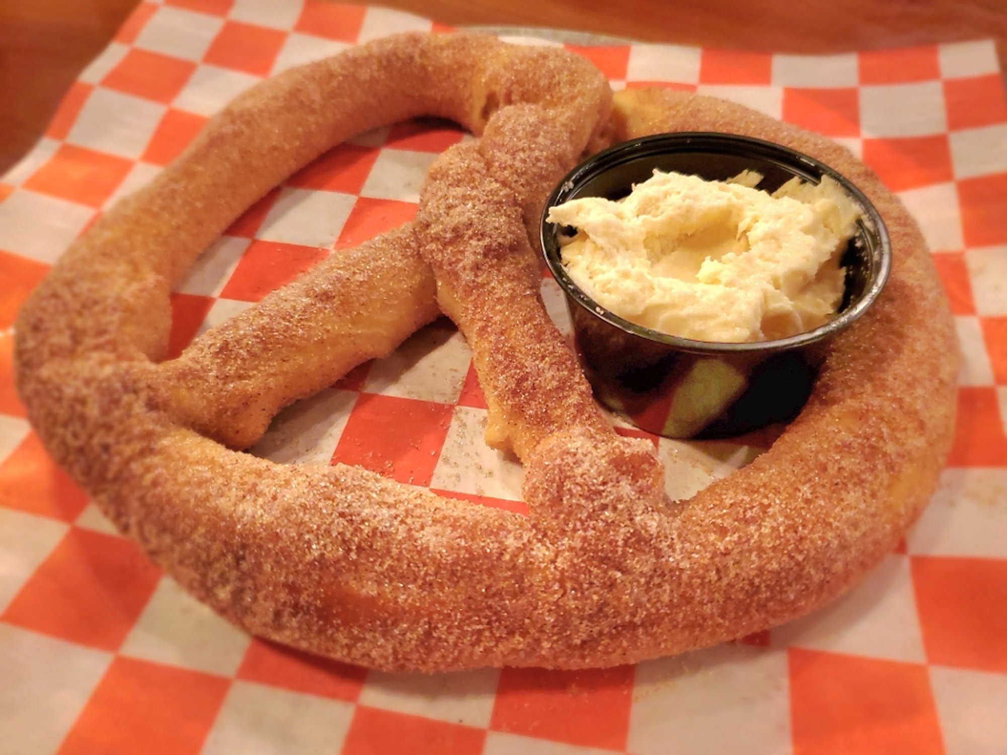 Cinnamon Sugar Pretzel