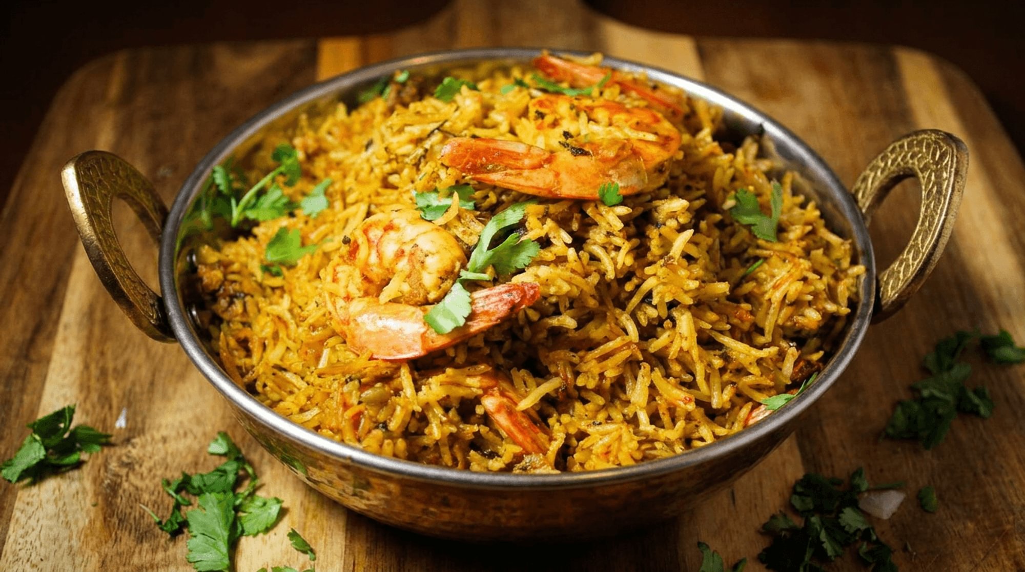 Shrimp Fry Biryani