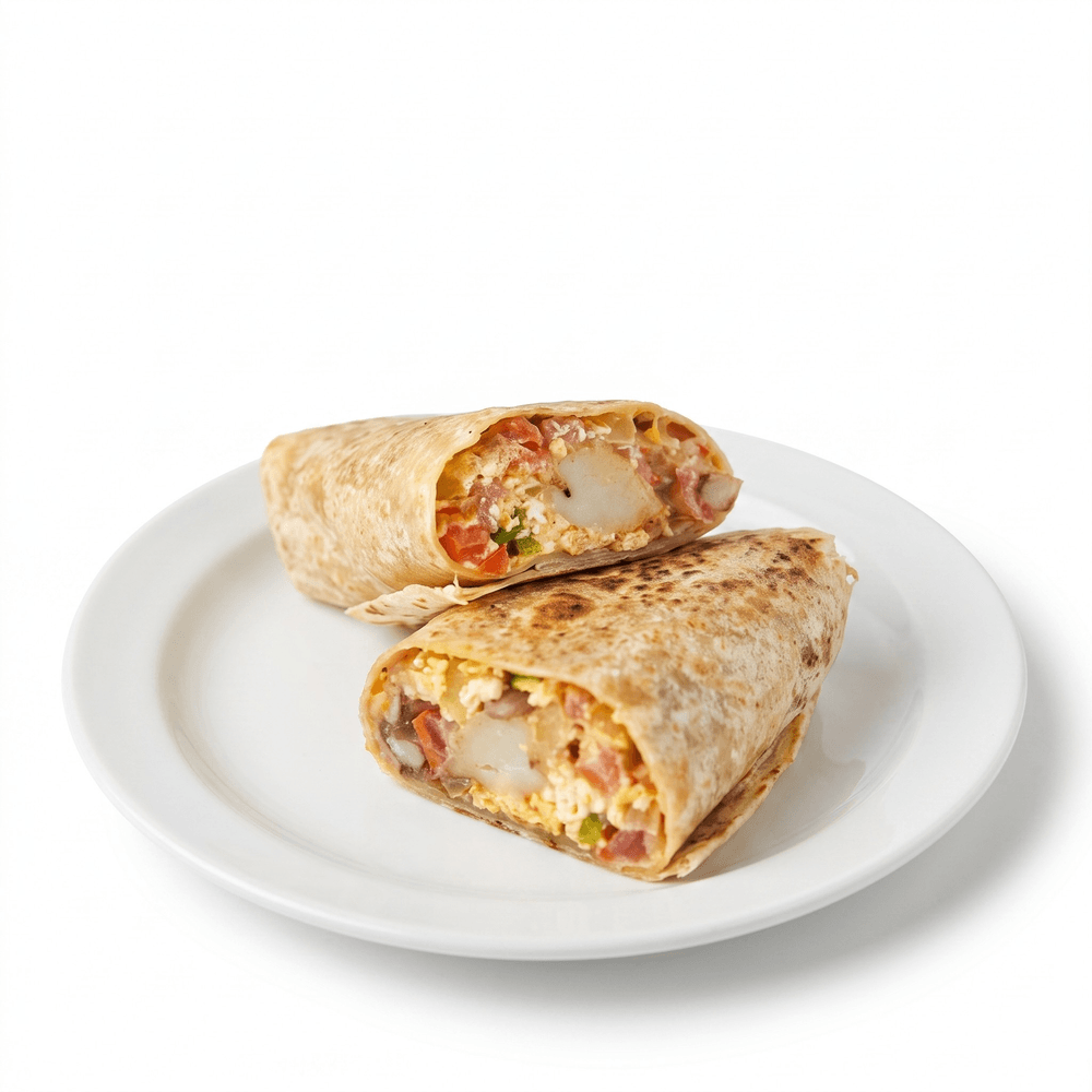 Huevos a la Mexicana Breakfast Burrito