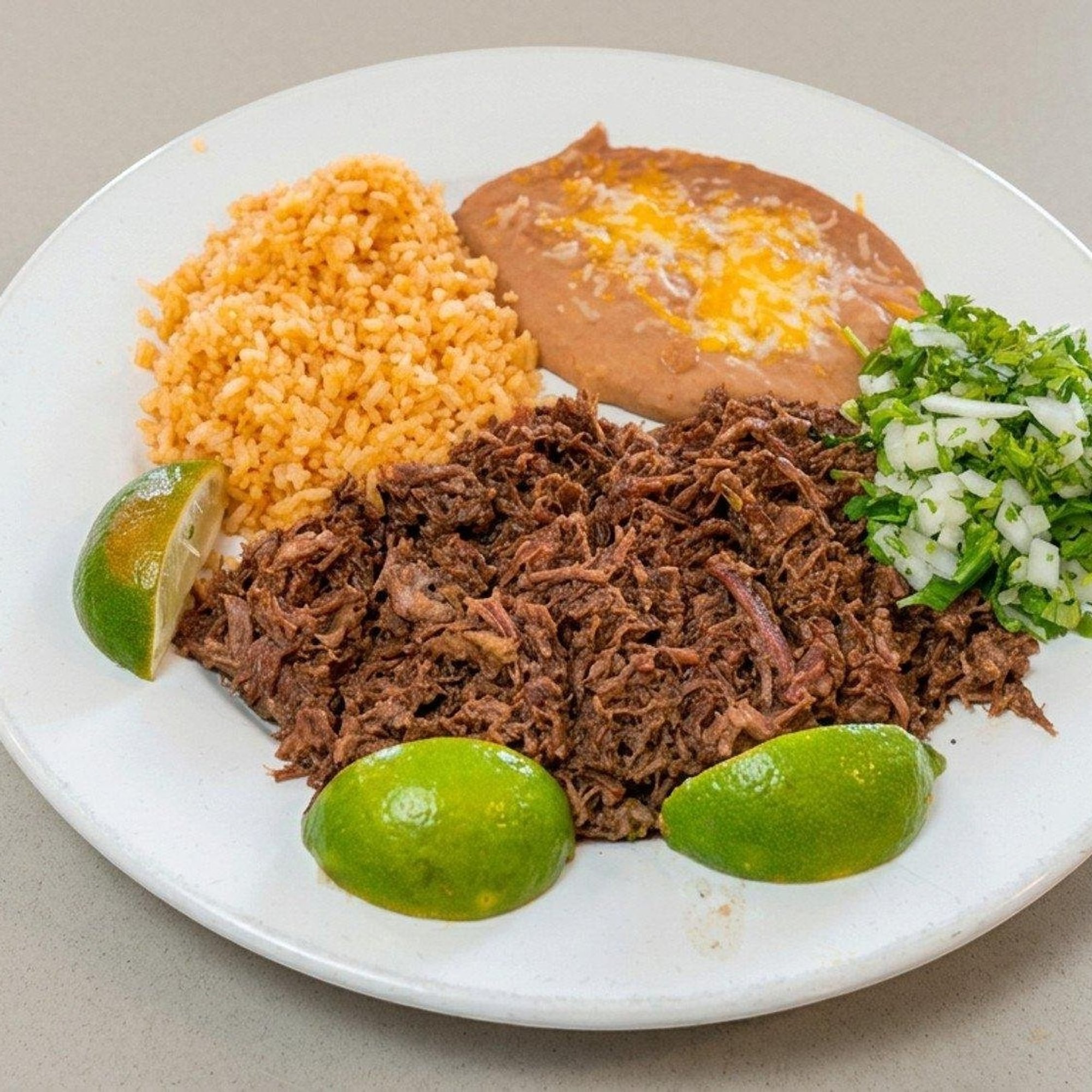 Barbacoa Plate