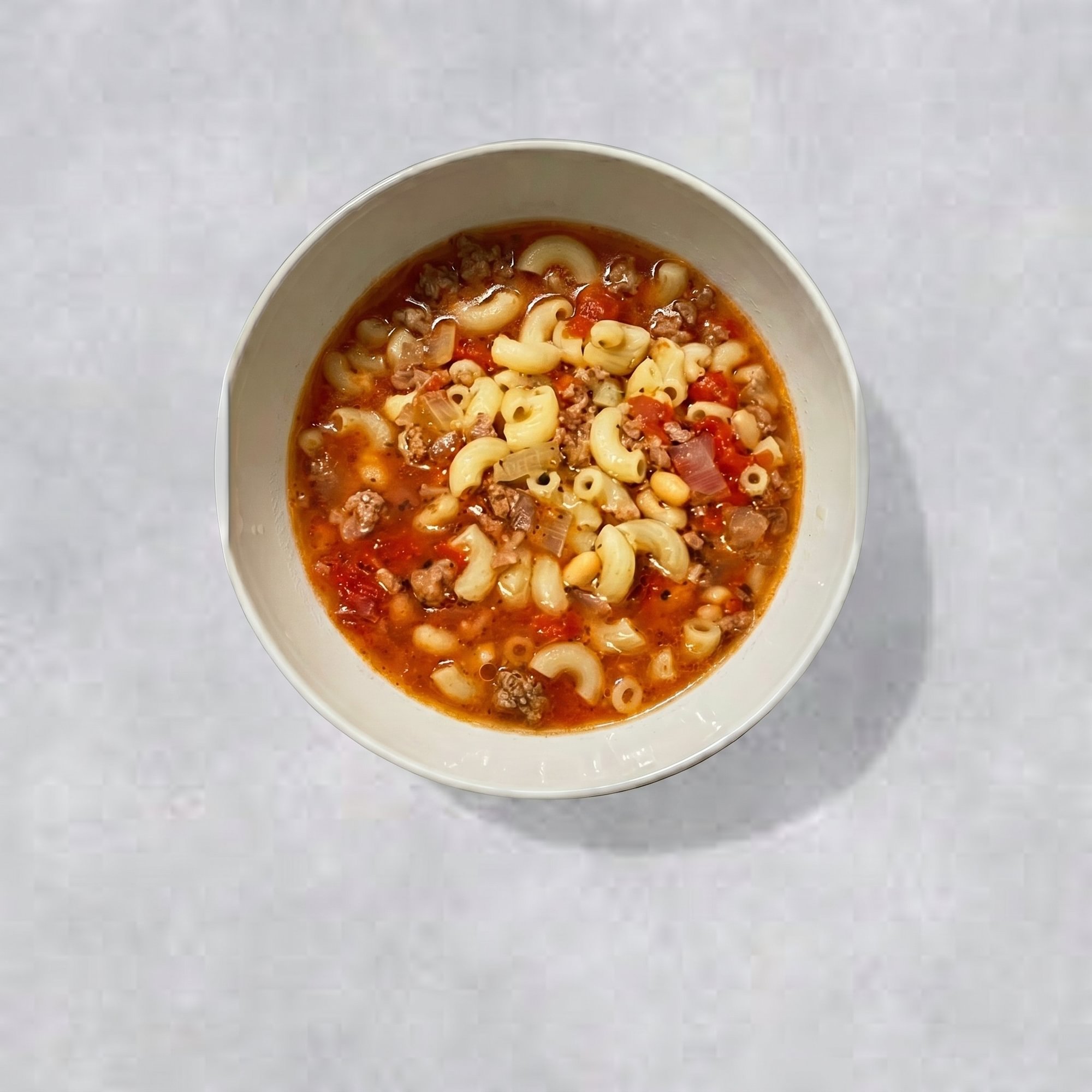 Homemade Pasta Fagioli