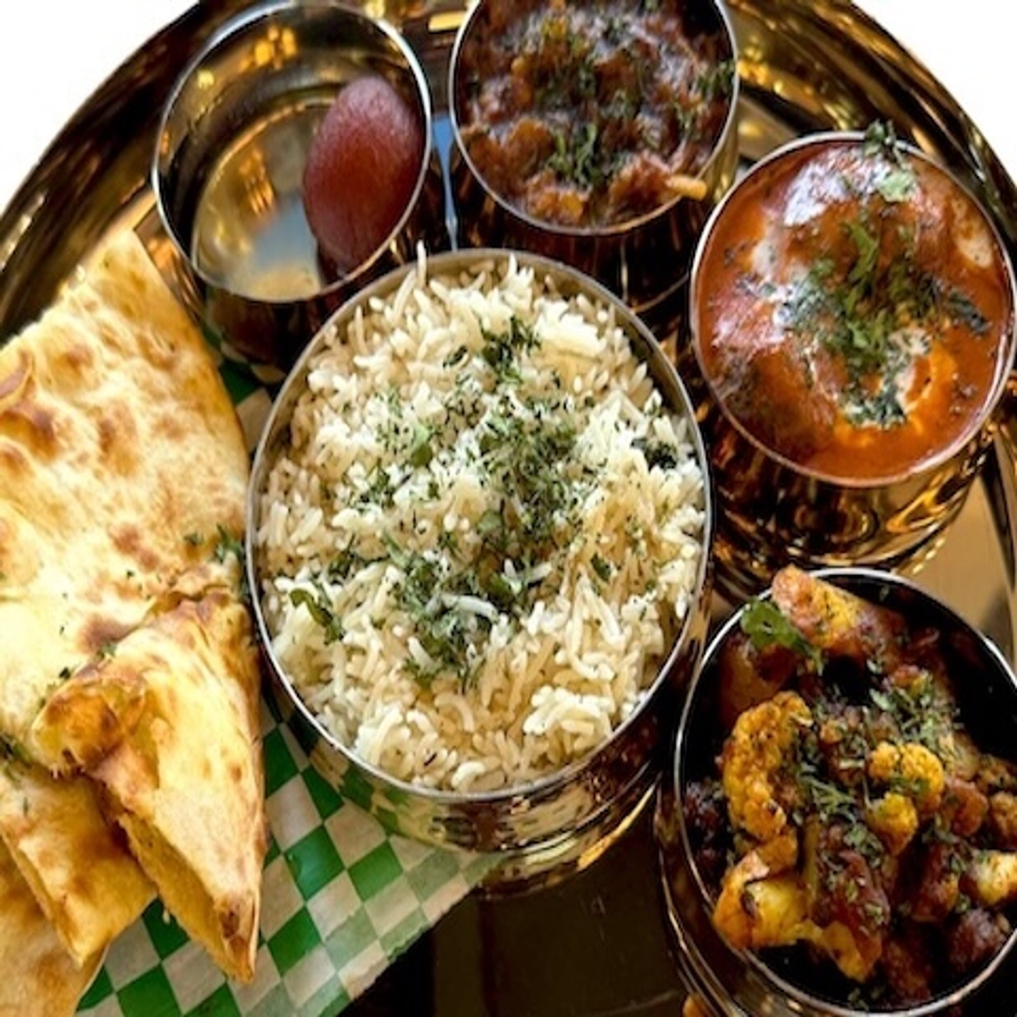 Daily Lunch Special - Veg Combo With Naan