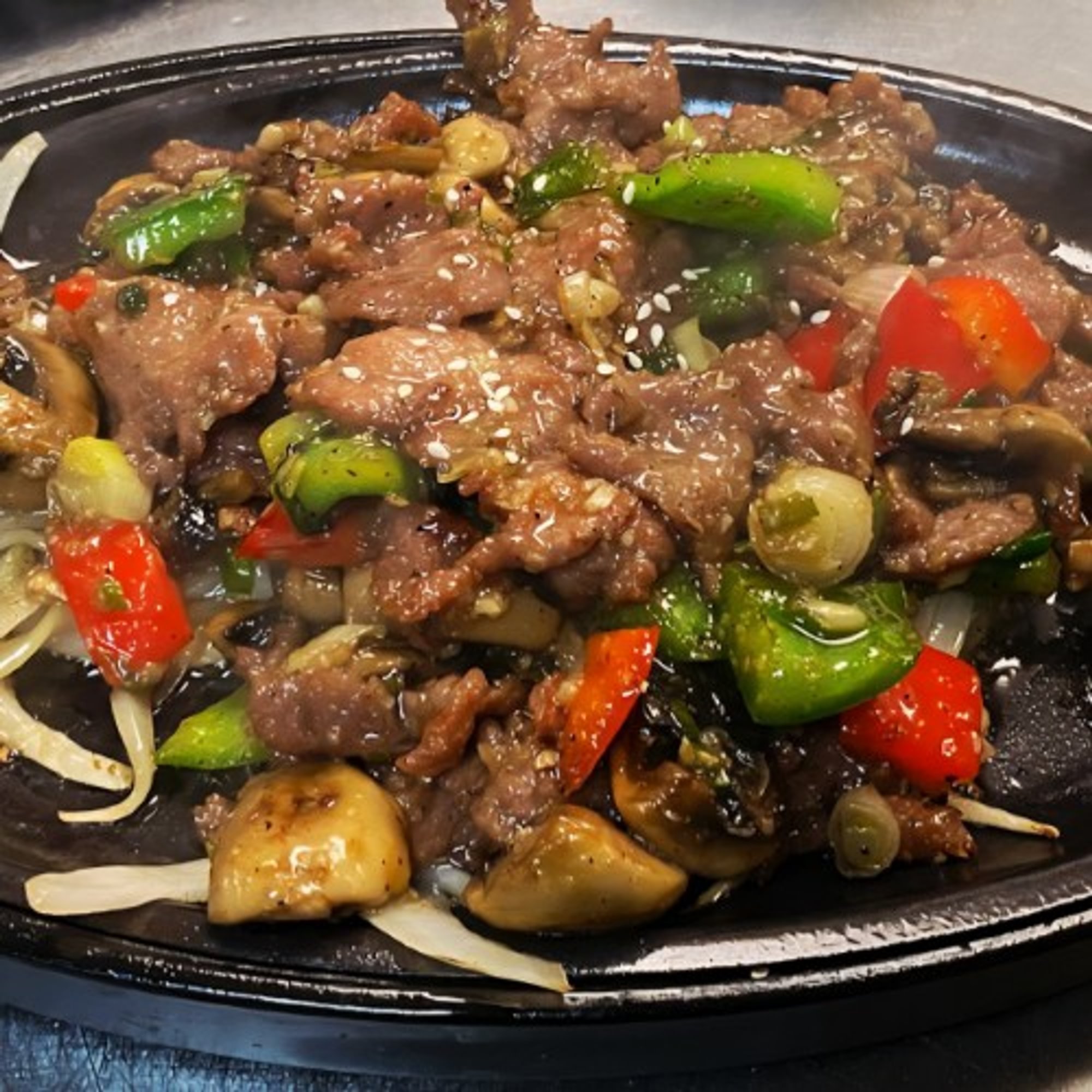 B3. Sizzling Black Pepper Beef