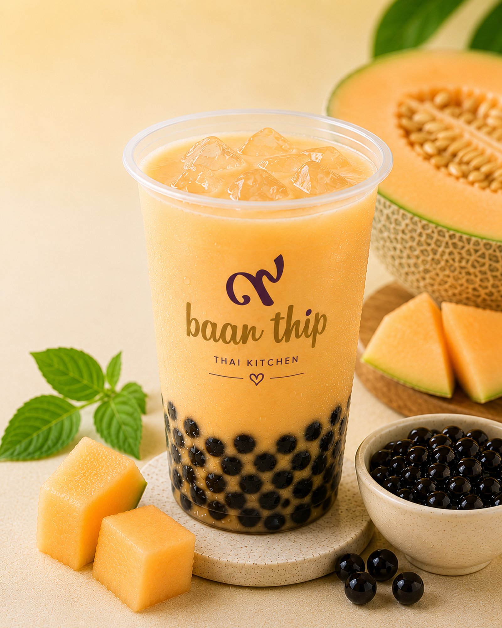 Cantaloupe Fruit Tea