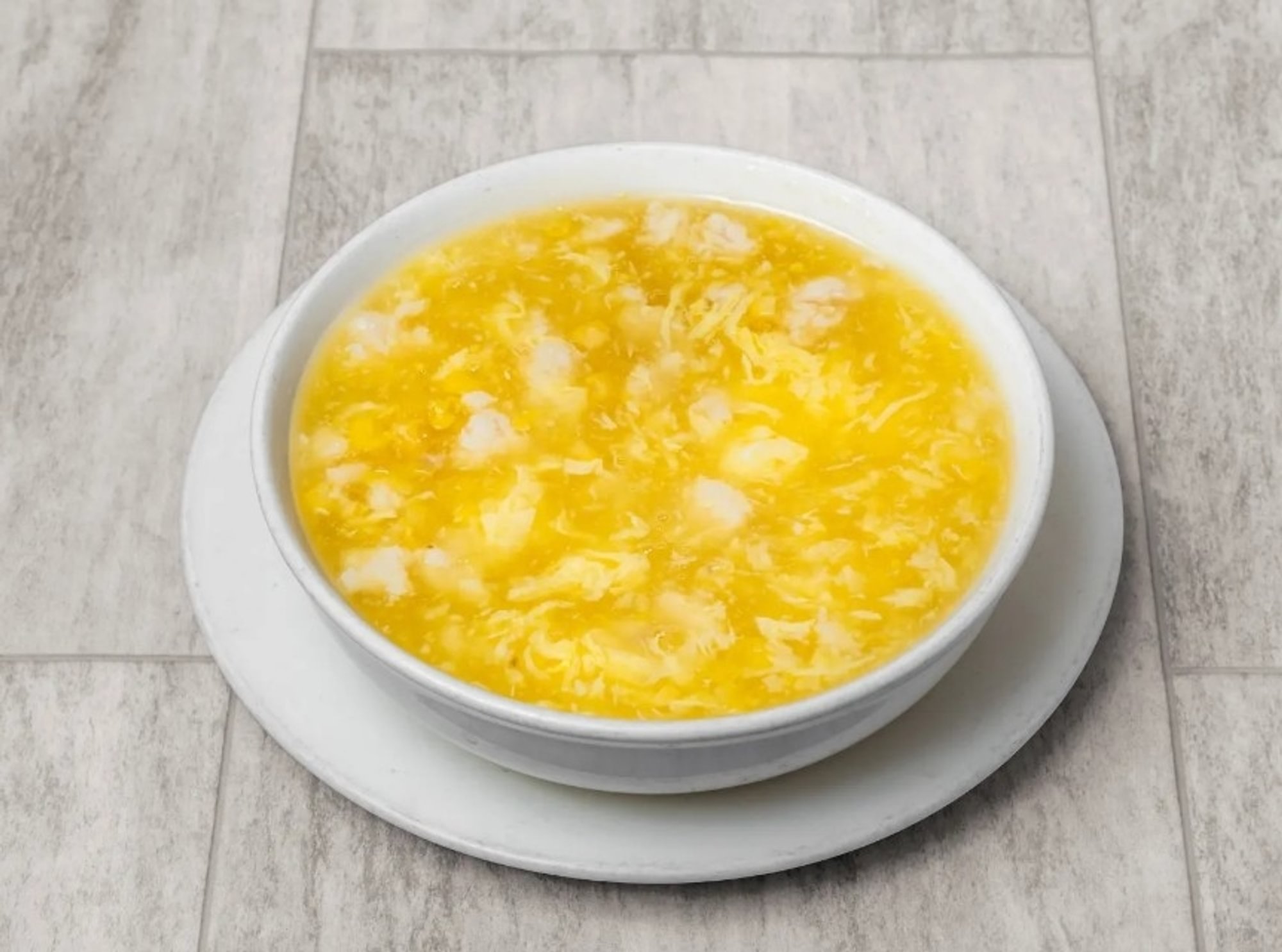 Minced chicken with creamed corn soup / 鸡蓉玉米汤