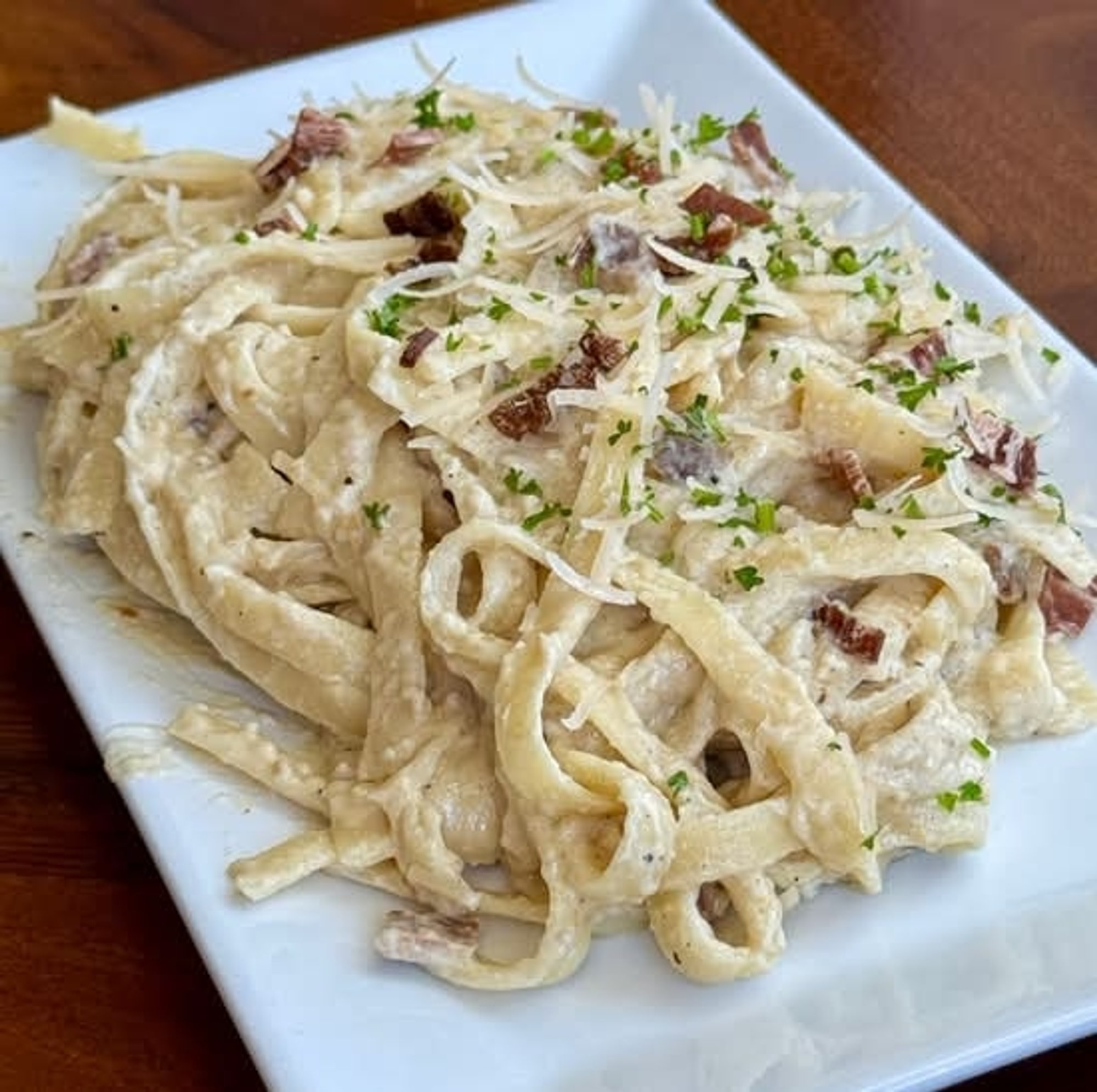 FAMILY Carbonara a la fettuccine