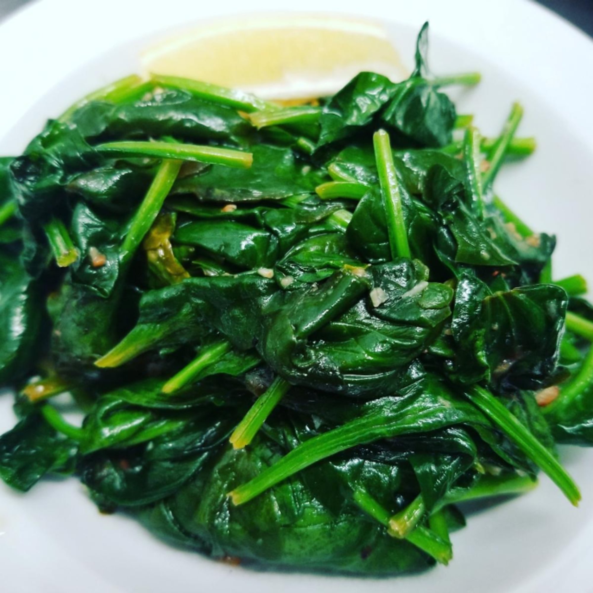 Sautéed Spinach