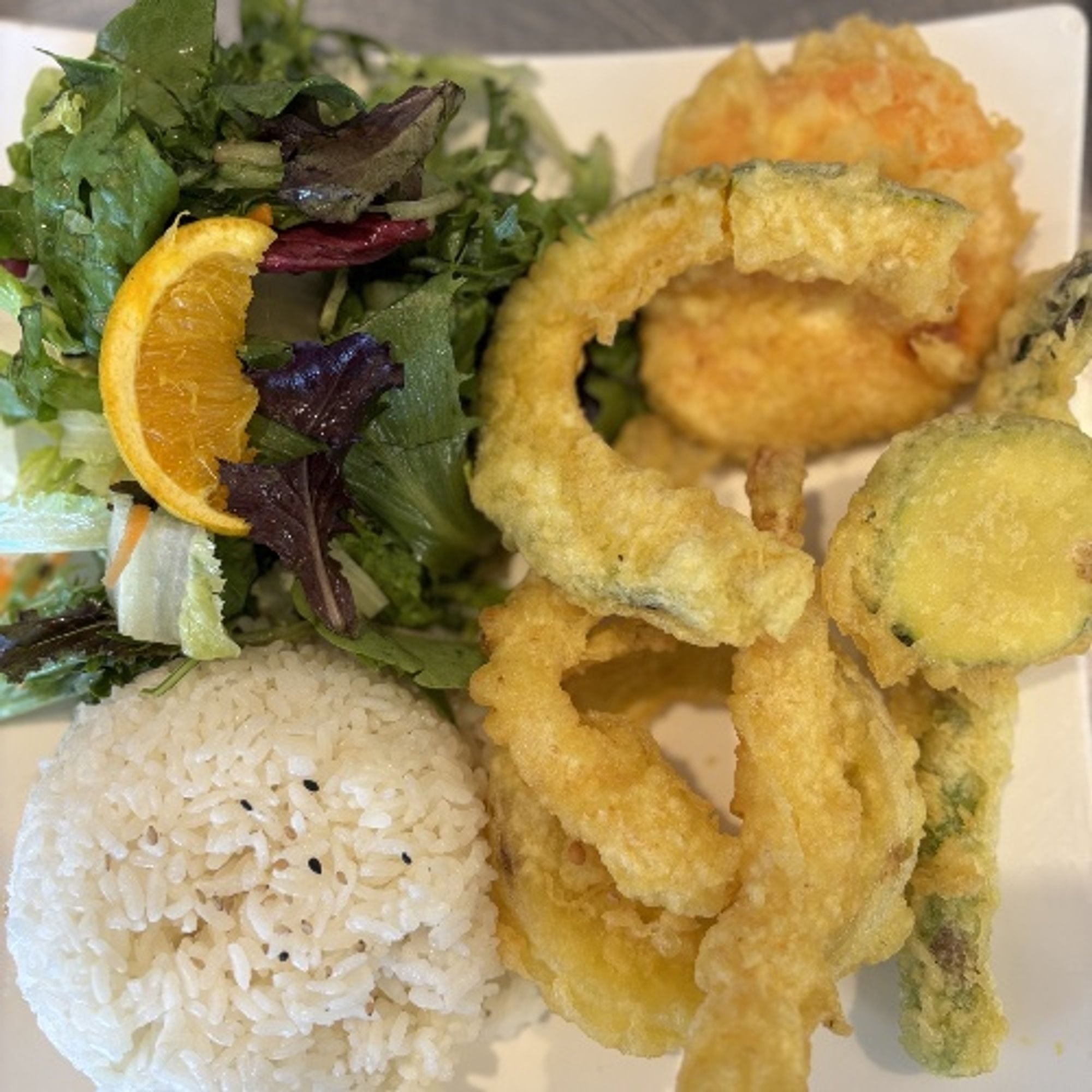 Shrimp (2pc) + Vegetable (5pc) 