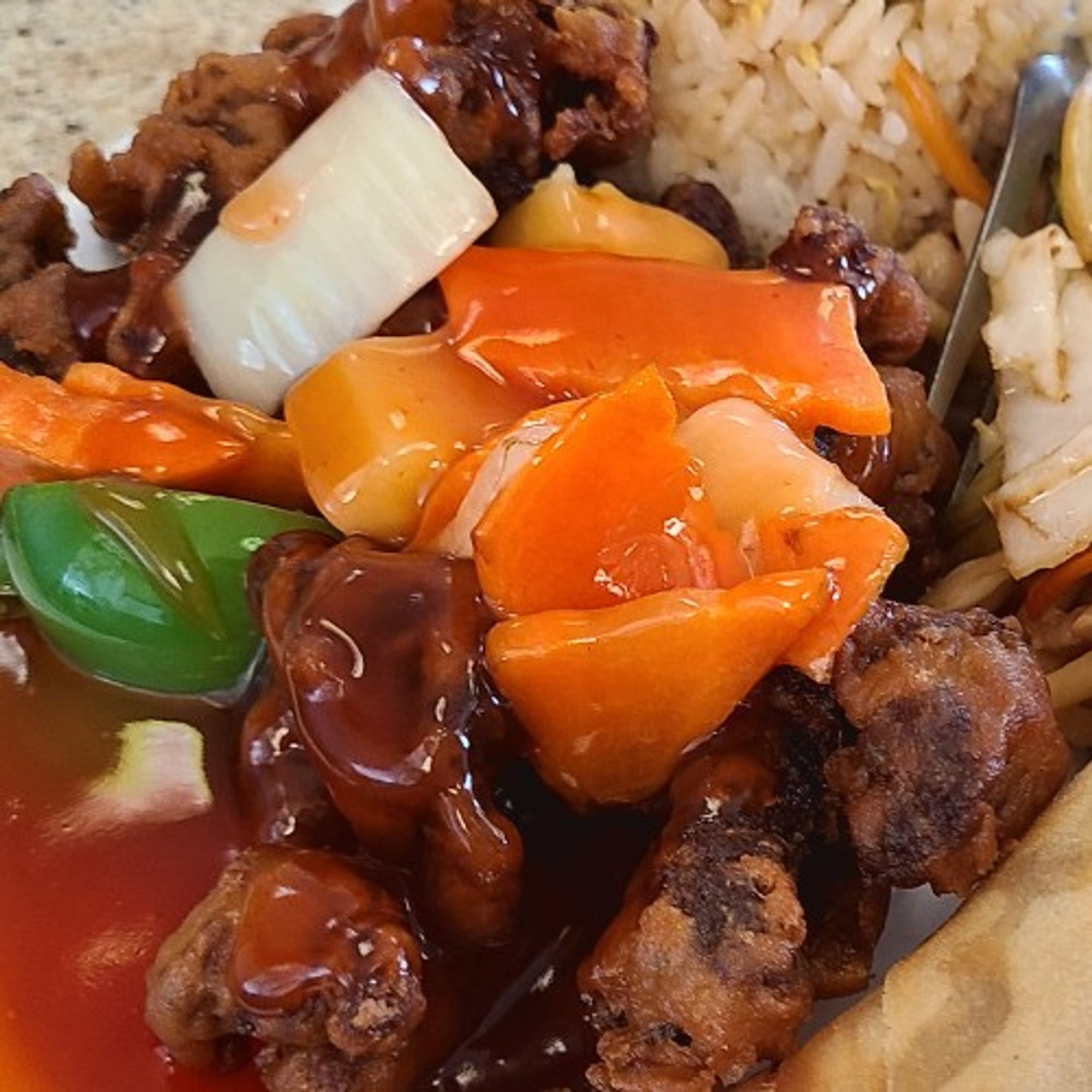 Sweet & Sour Pork (Quart Size serve w/ steam or fried rice)