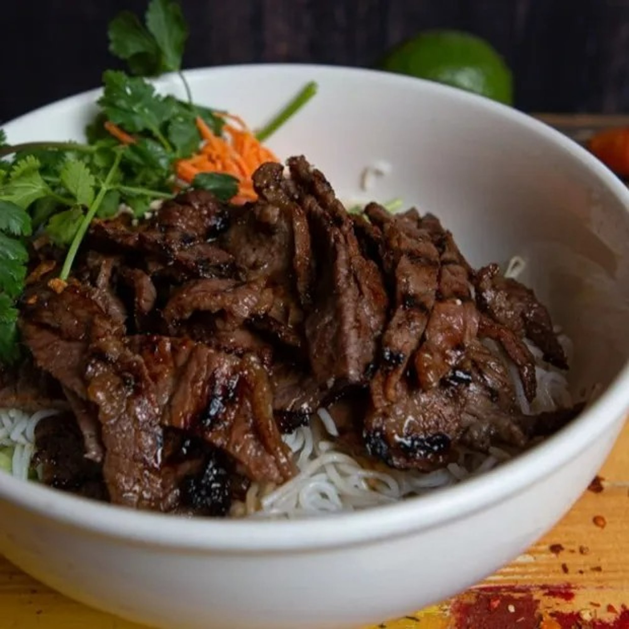 Grilled Beef Bowl (Bun Bo Nuong)