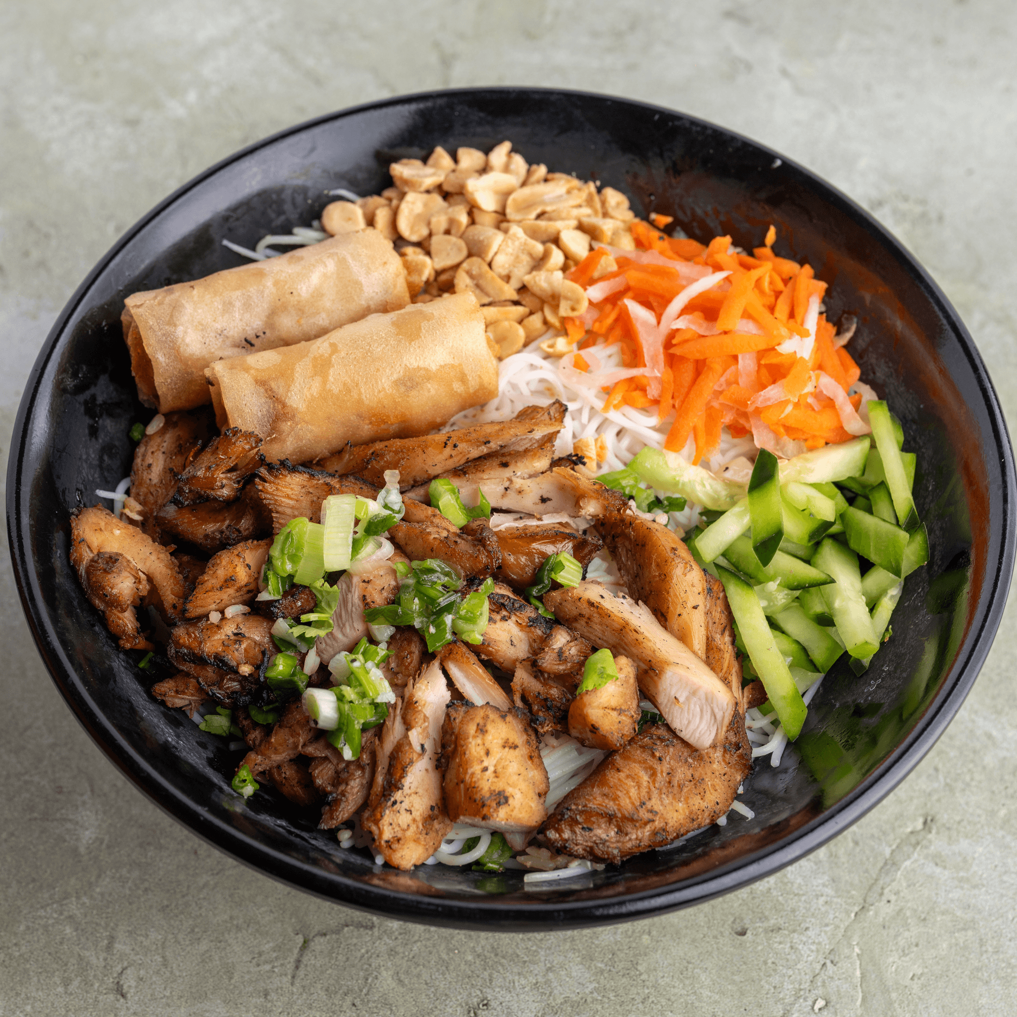 Double Combo Vermicelli Bowl - Grilled Chicken & Eggroll