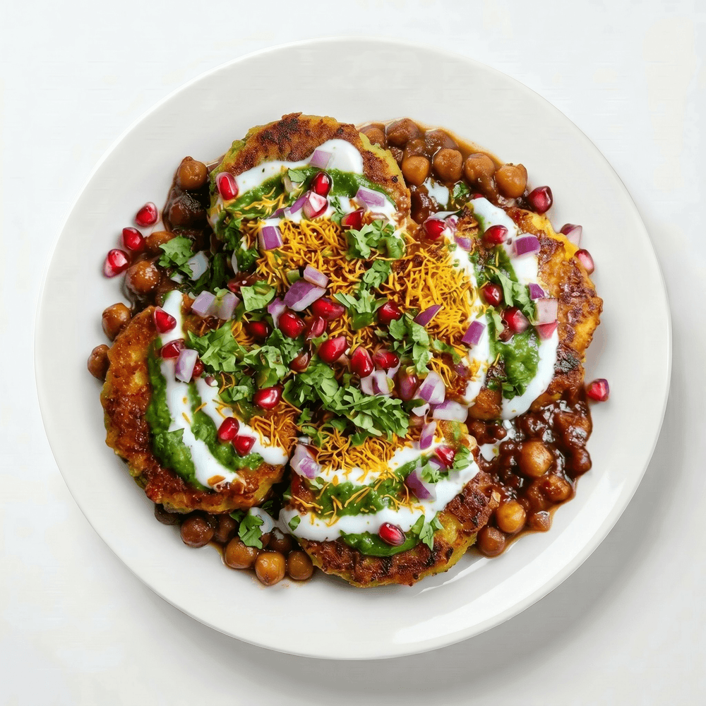 Aloo Tikki Chaat