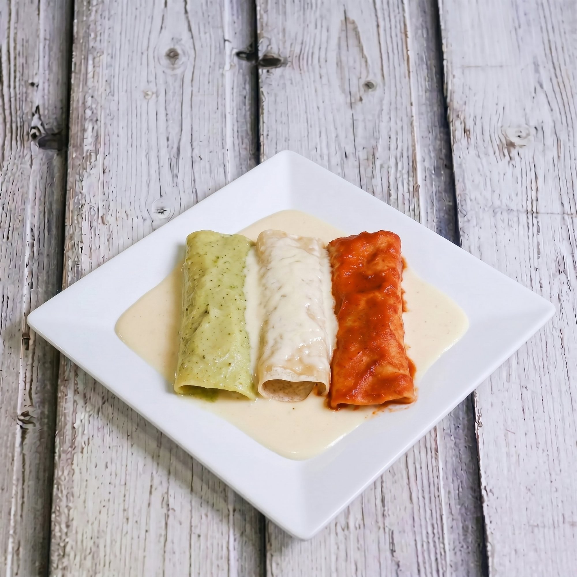 Enchiladas Bandera