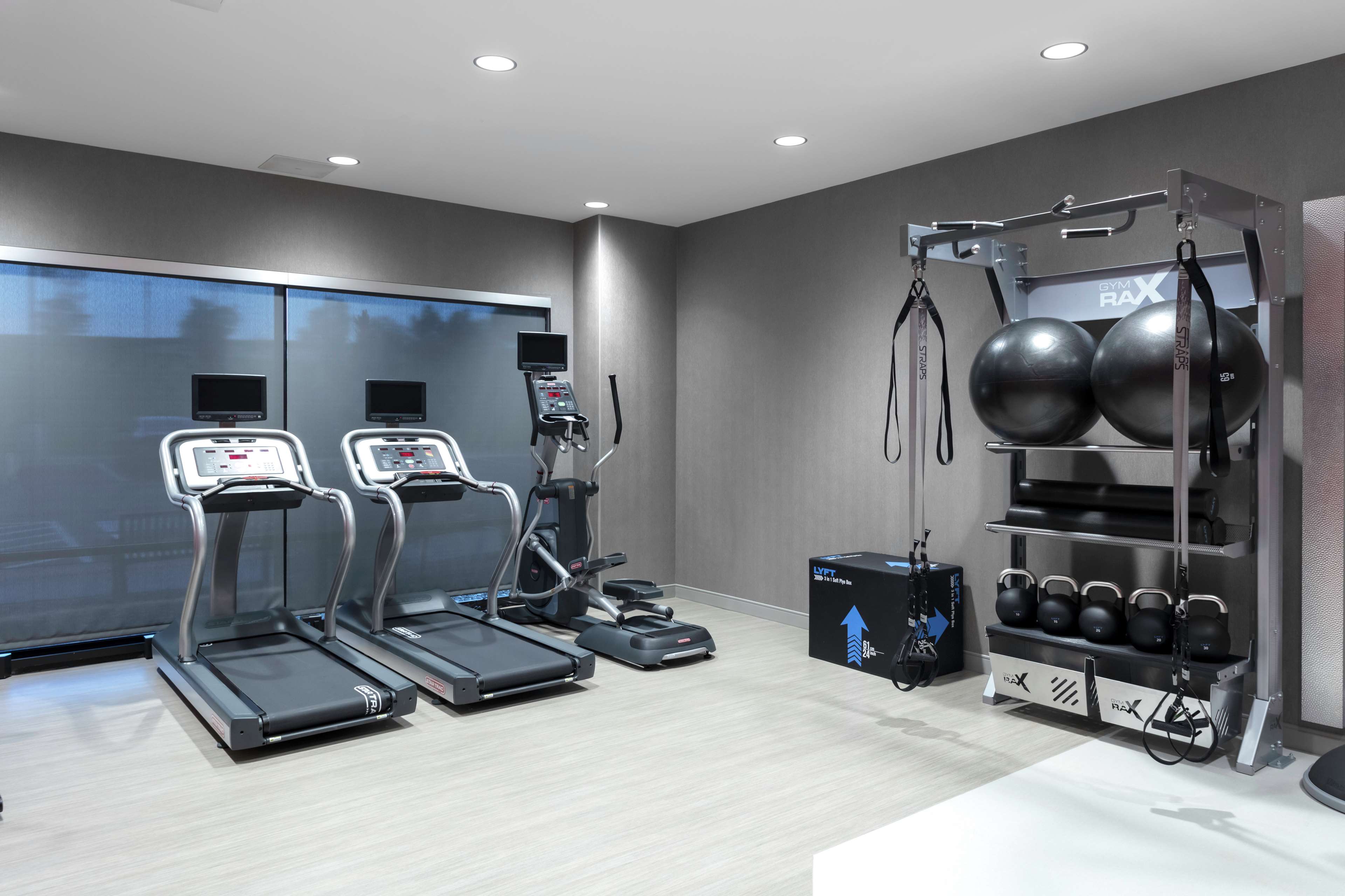 Health club  fitness center  gym