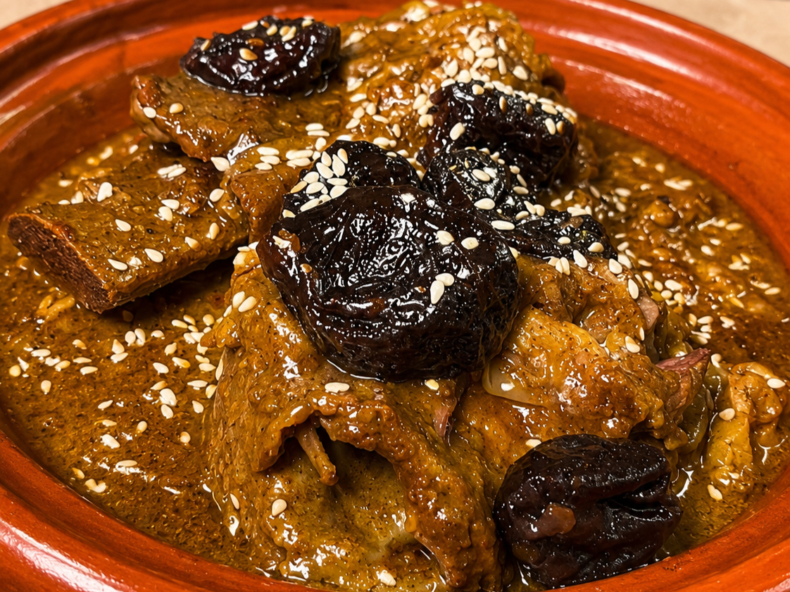 Beef And Prunes Tagine