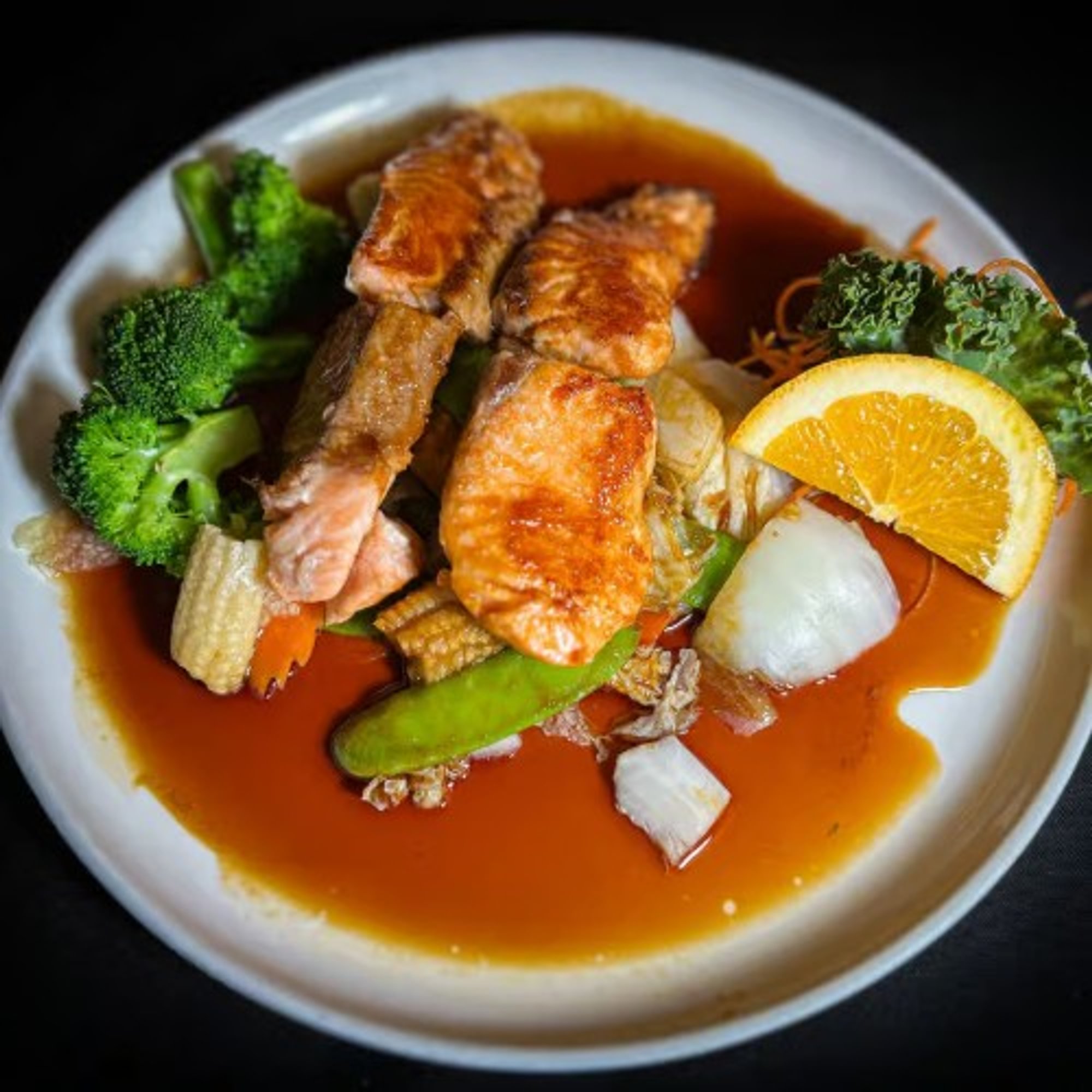 Salmon Teriyaki