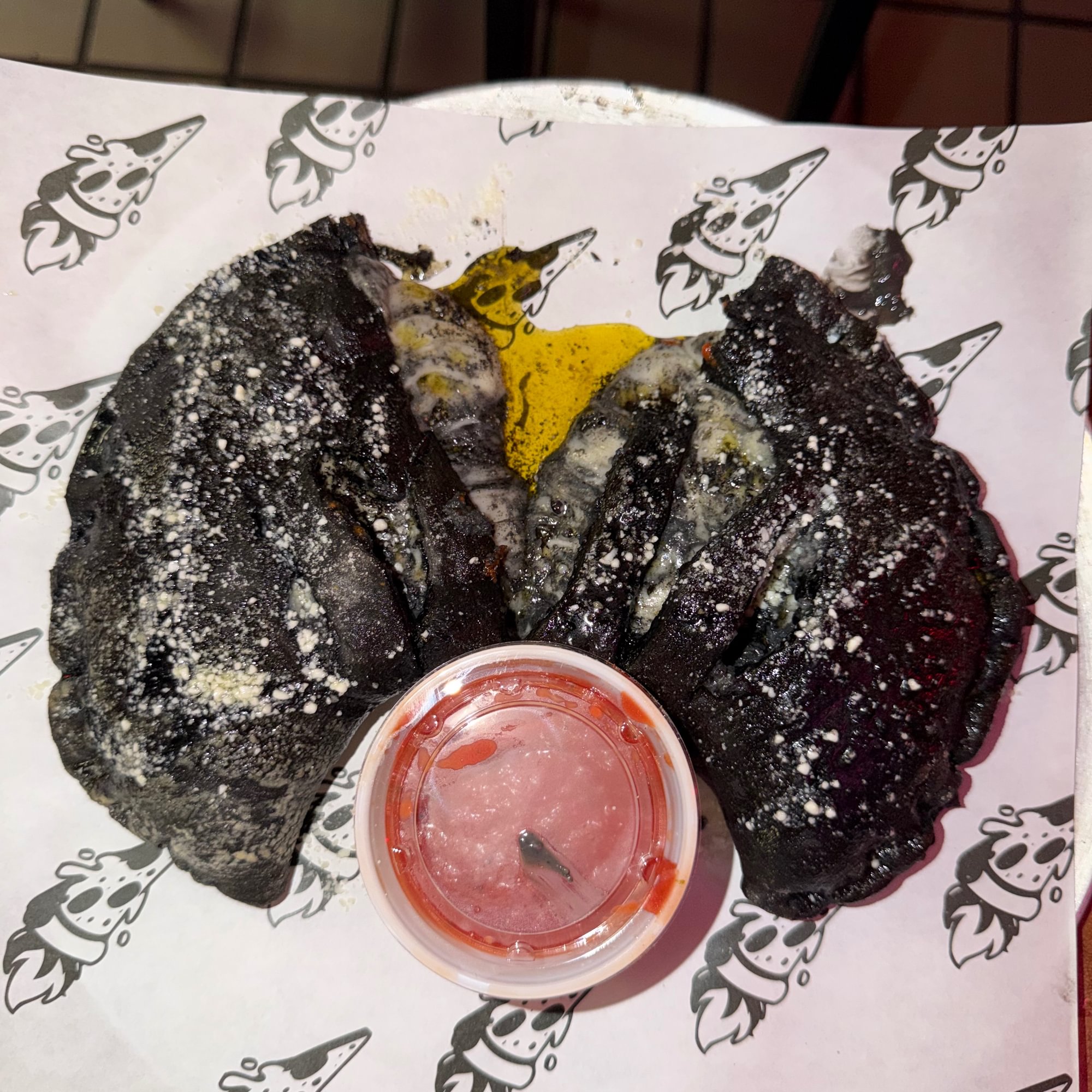 💣 PUGSLEY’S EXPLOSIVE CALZONE