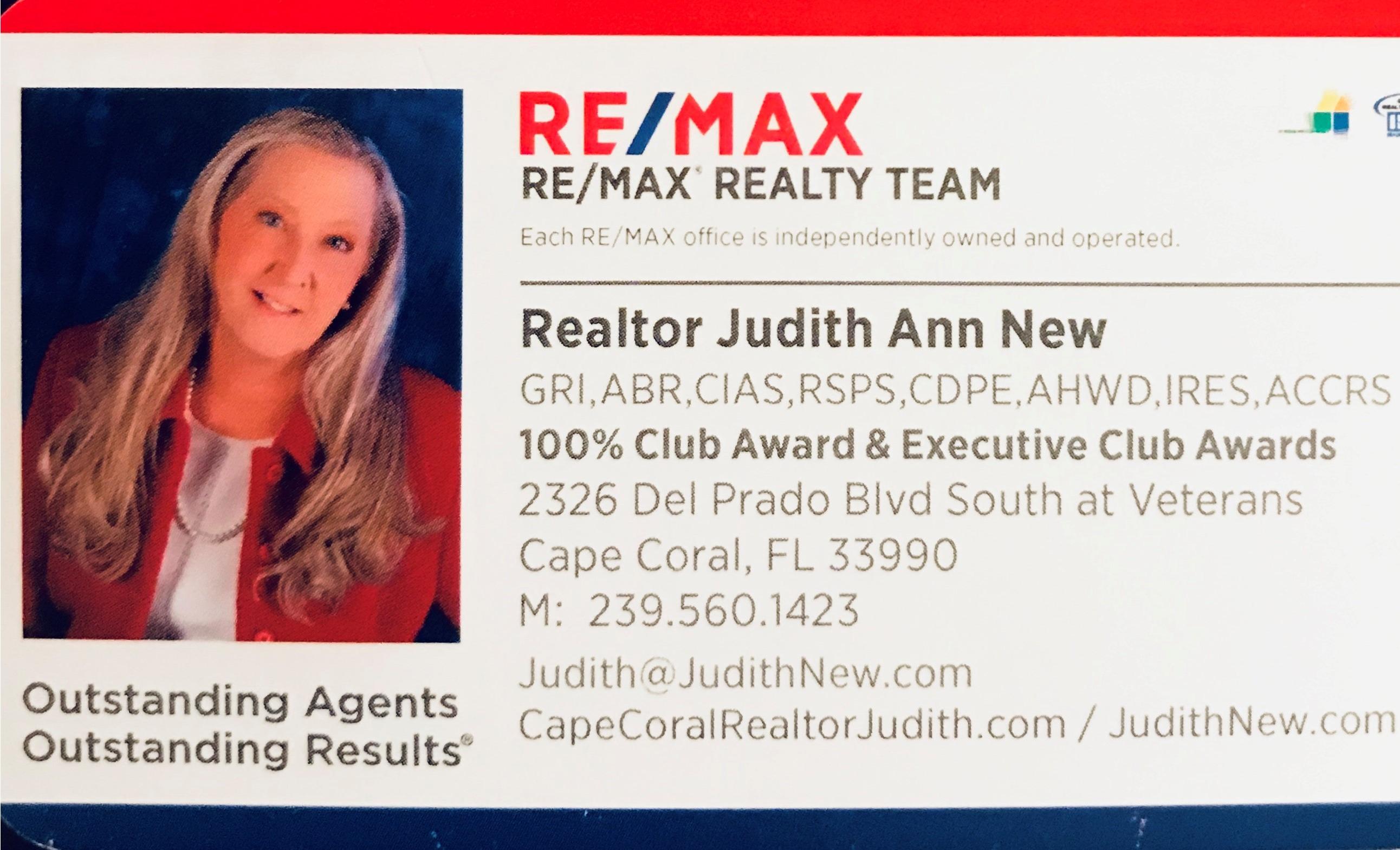 Realtor Judith Ann New Photo