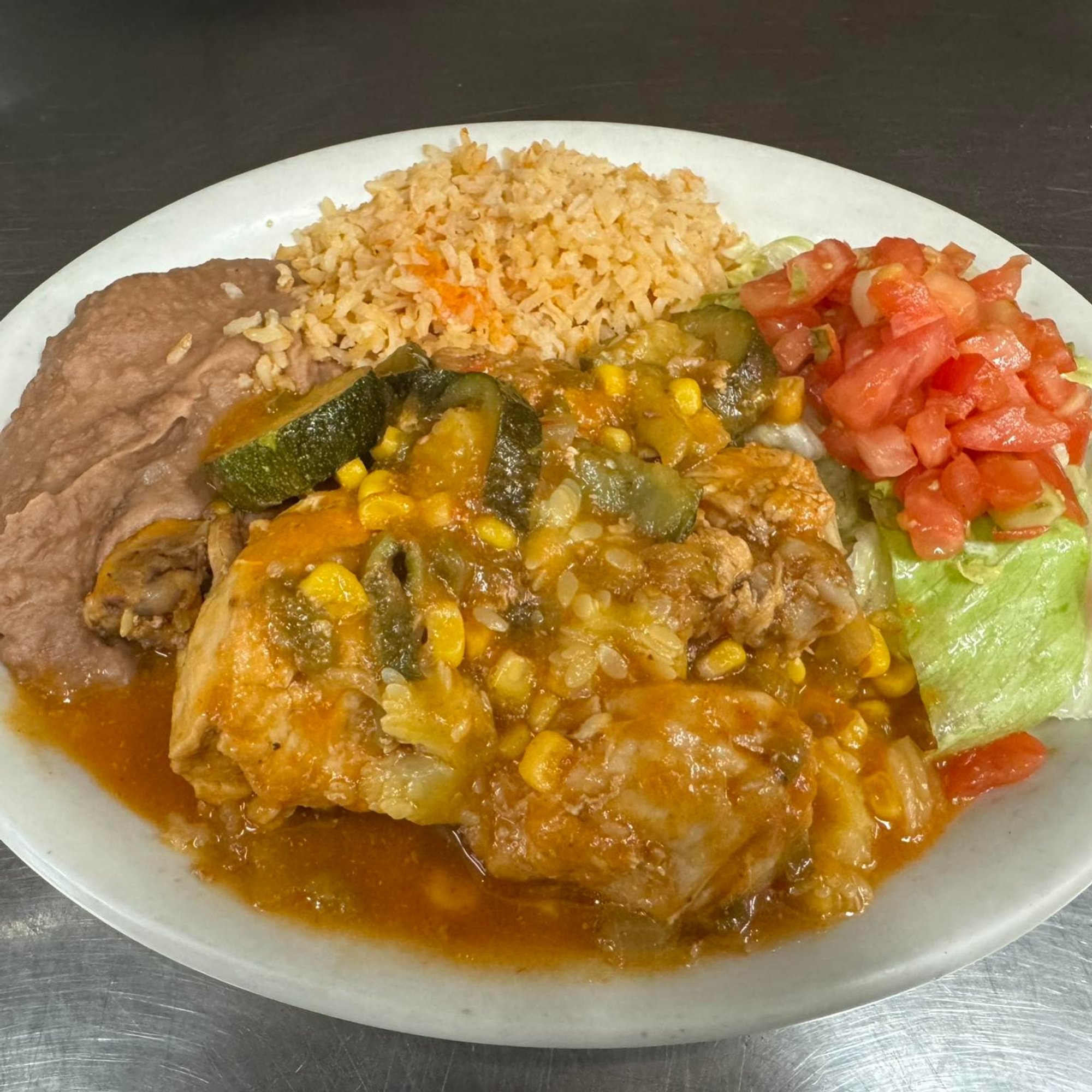 Tuesday Special (Calabaza con Pollo)