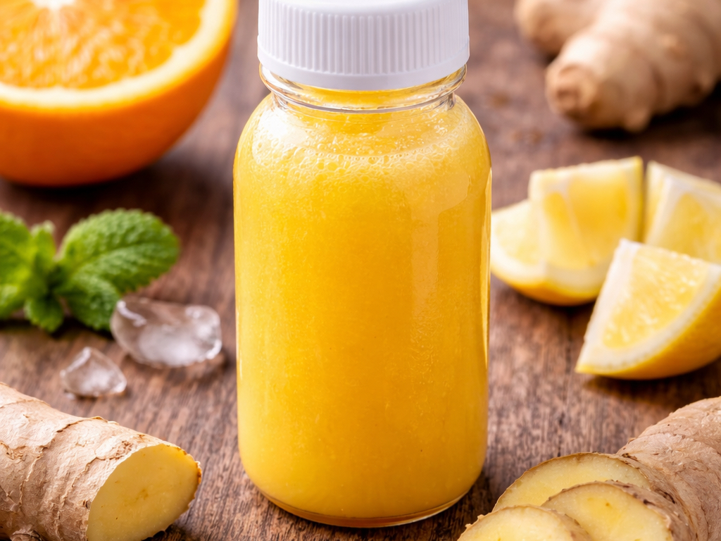 Orange and Ginger Shot