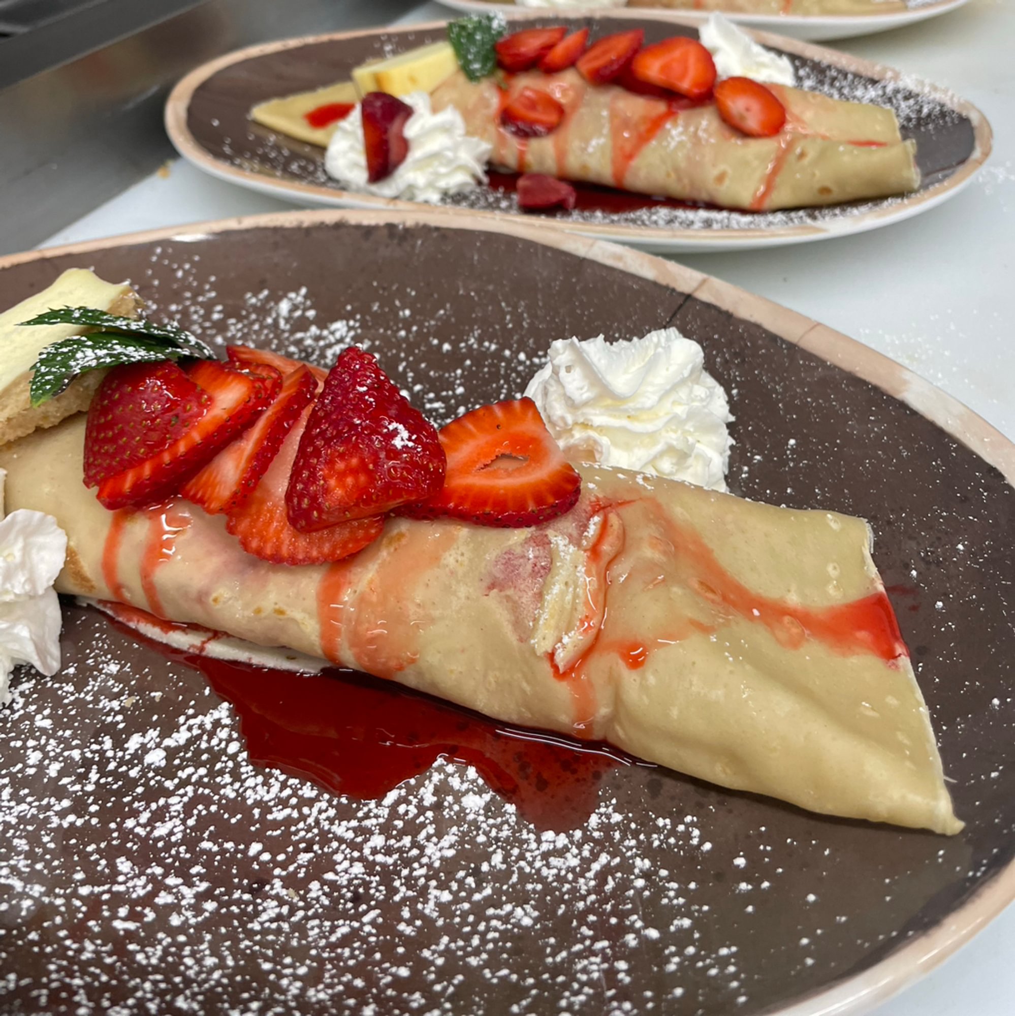 Berry Cheesecake Crepe