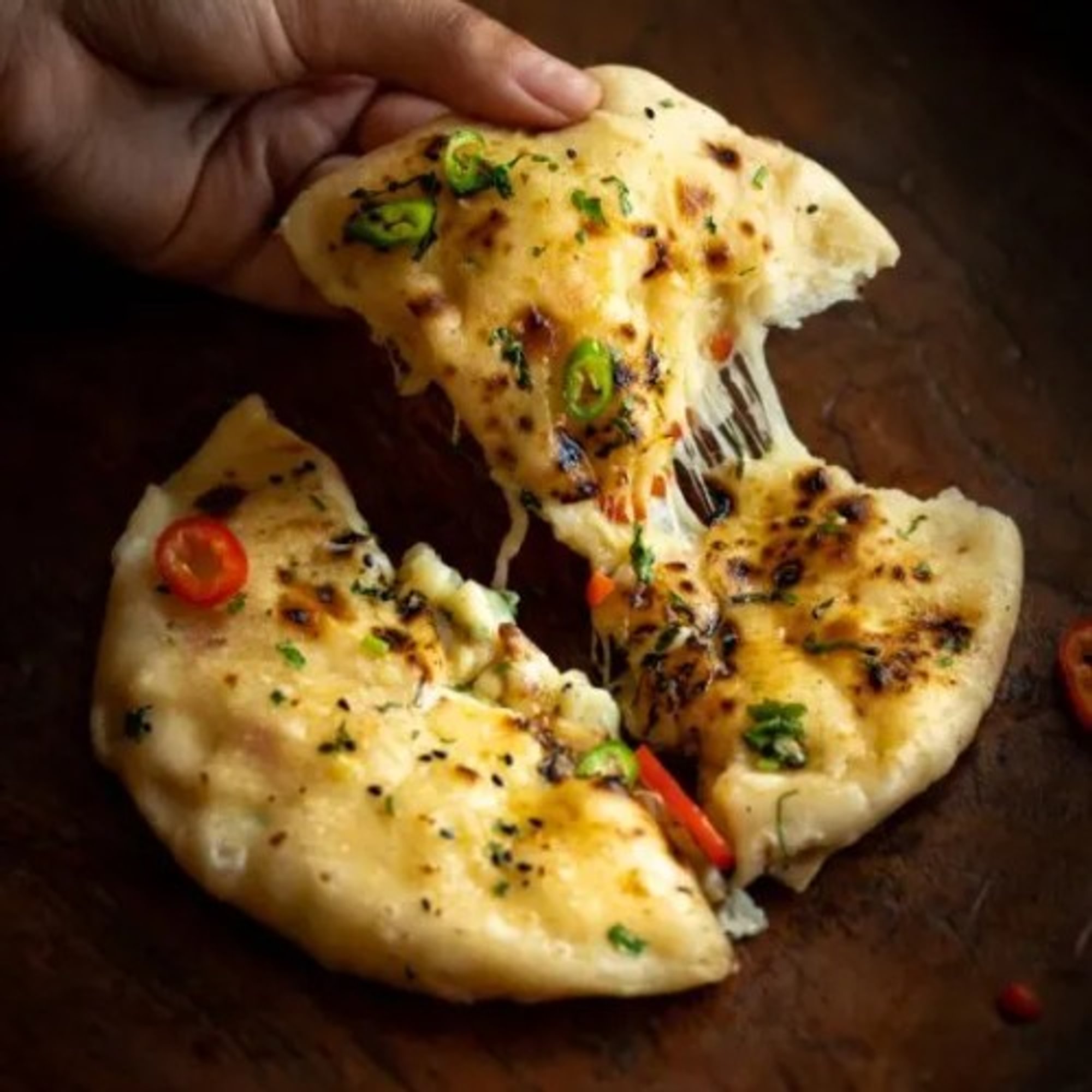 Chili Cheese Naan