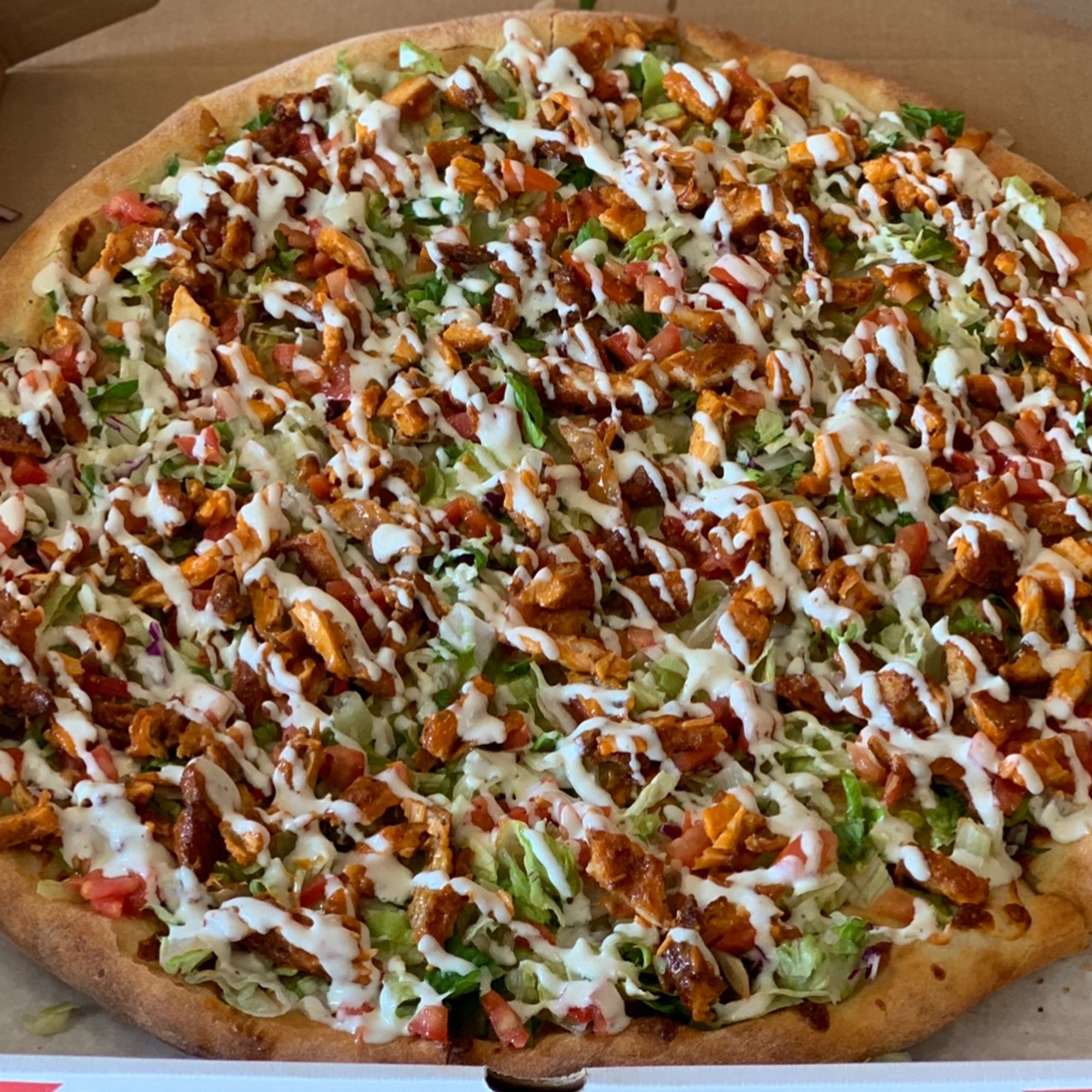 Chicken Ranchera Pizza