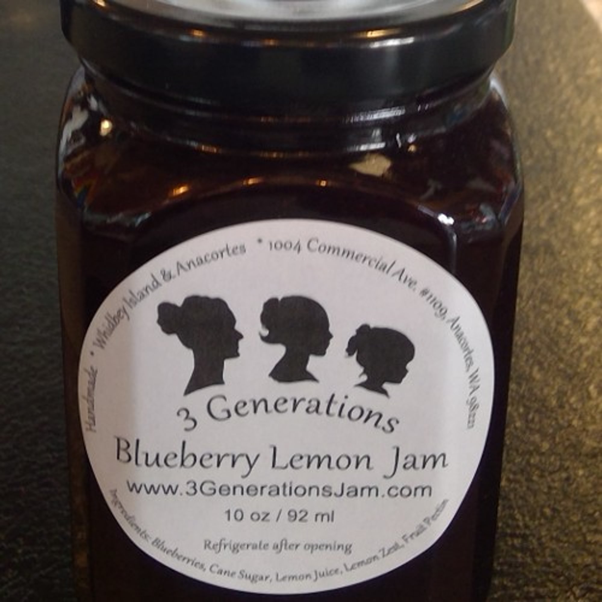 3 Generations Jam - Blueberry Lemon