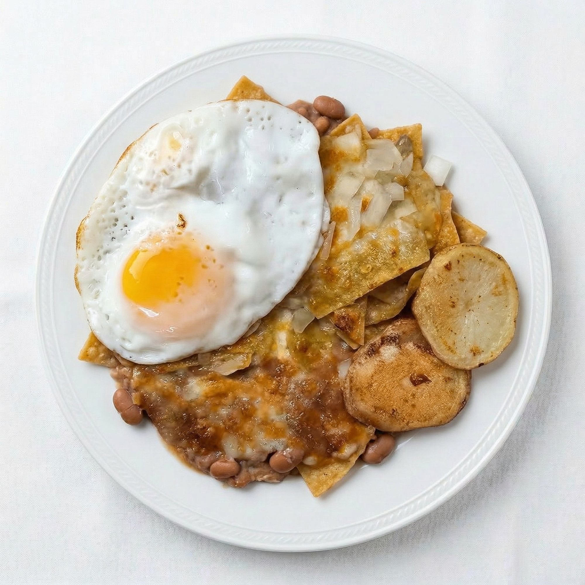 Chilaquiles Con Huevo