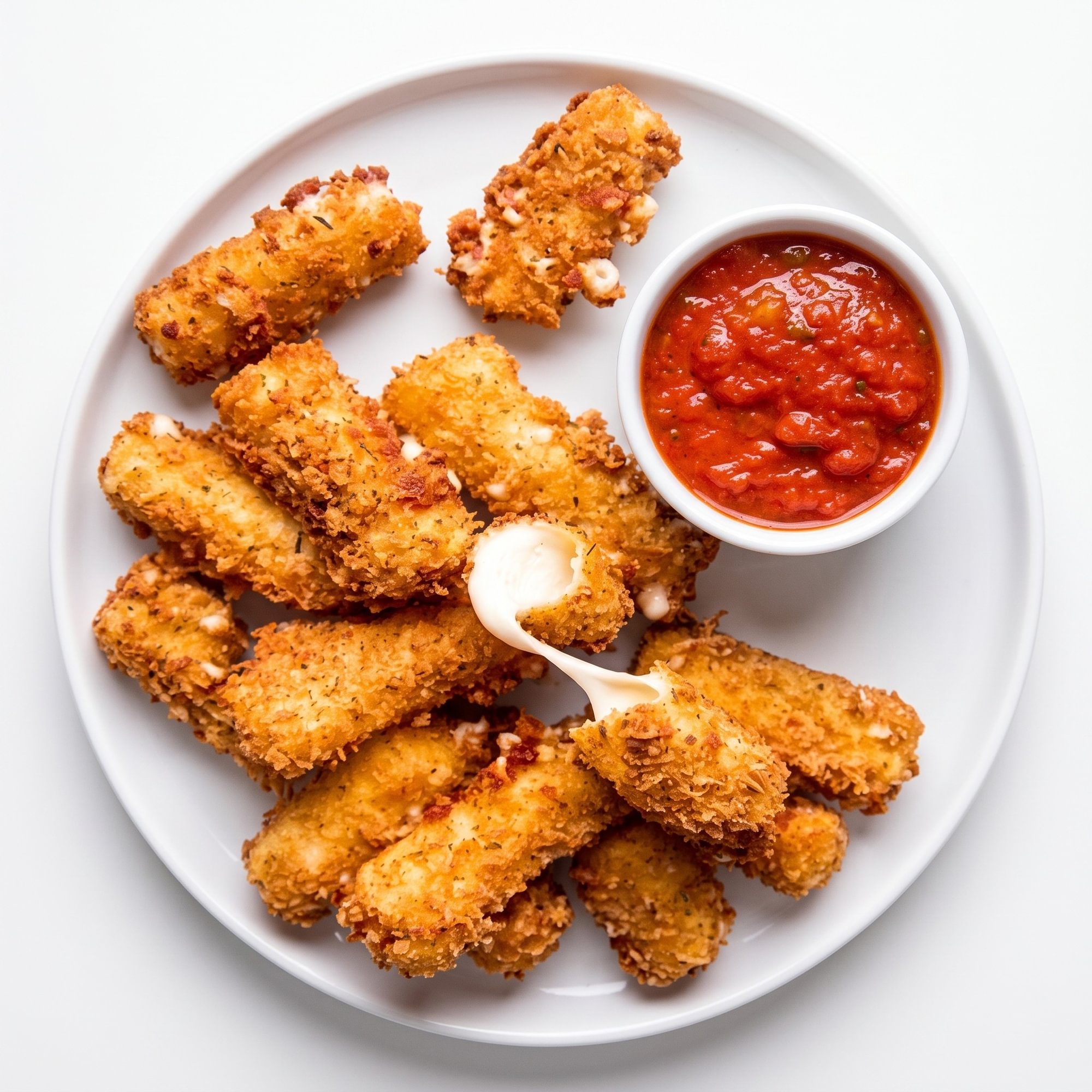 Homemade Mozzarella Sticks