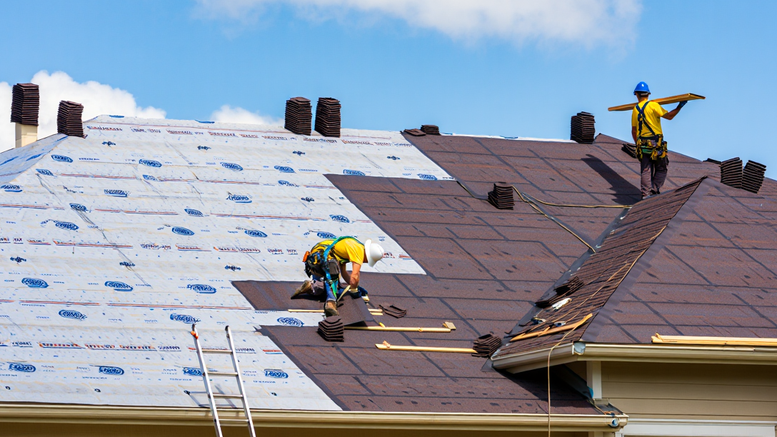 Burlingame Roof Repair Logo