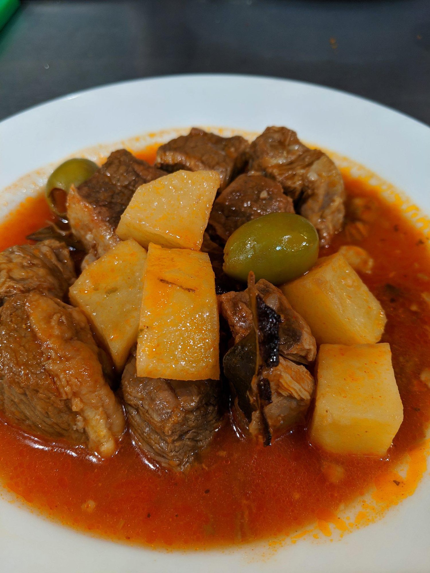 Carne con Papas