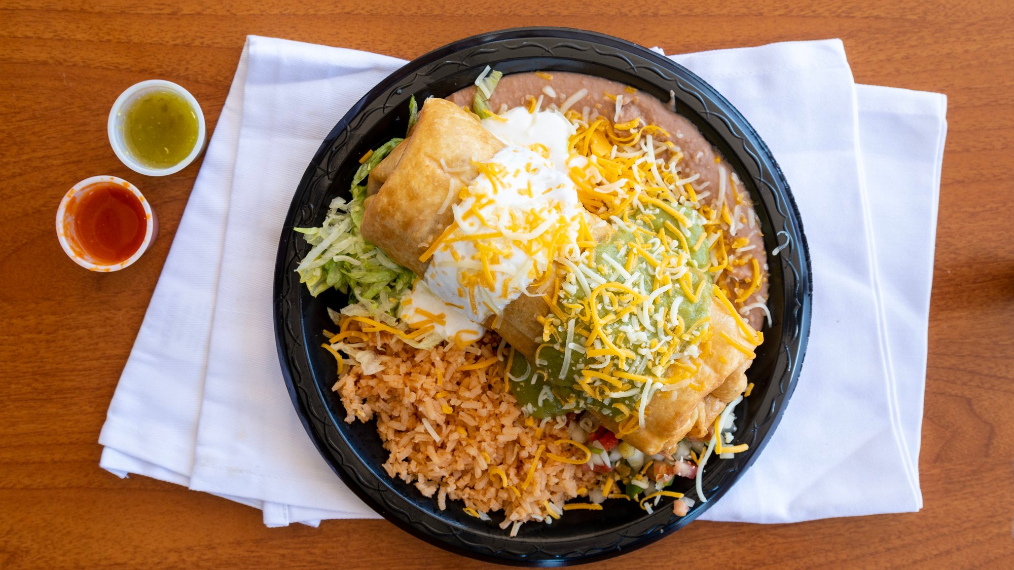 #5 Chimichanga Combo