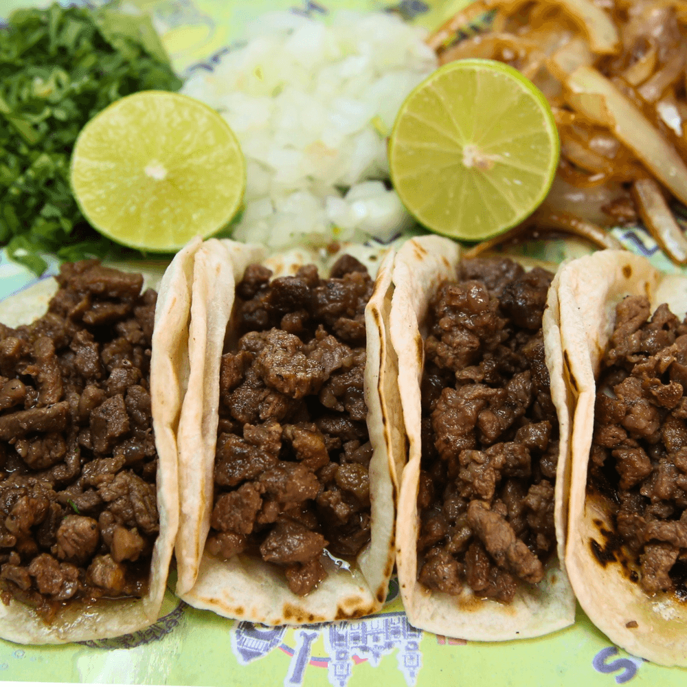 Tacos De Fajita Asada (Grilled Fajita Tacos)