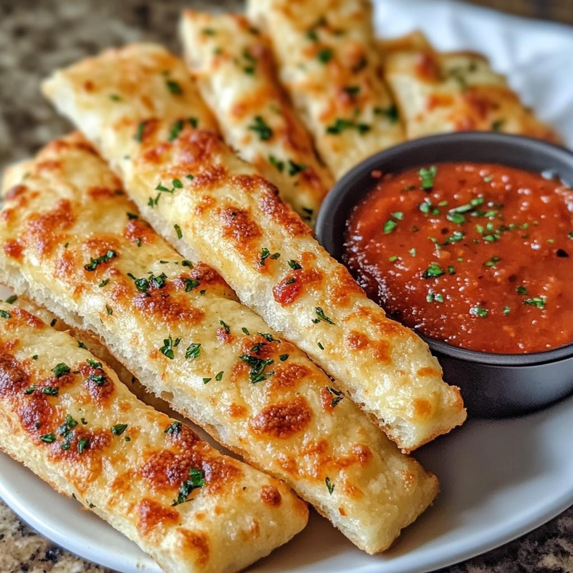 Garlic Cheese Breadsticks