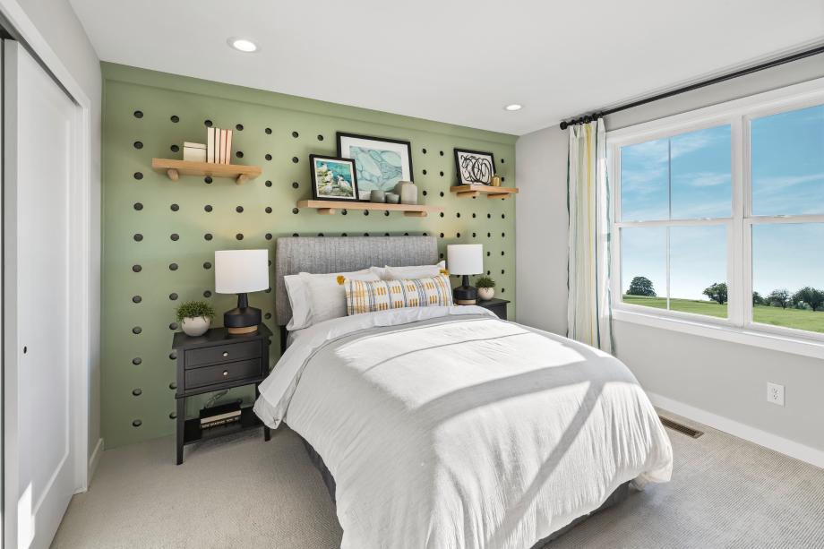 Transform a secondary bedroom into a guest room for family and friends