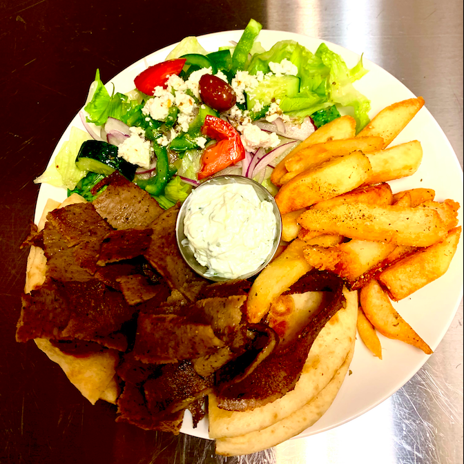 Dinner Gyro Platter