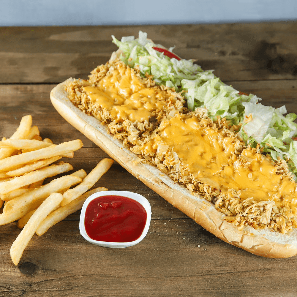 12" Chicken cheese sub sandwich