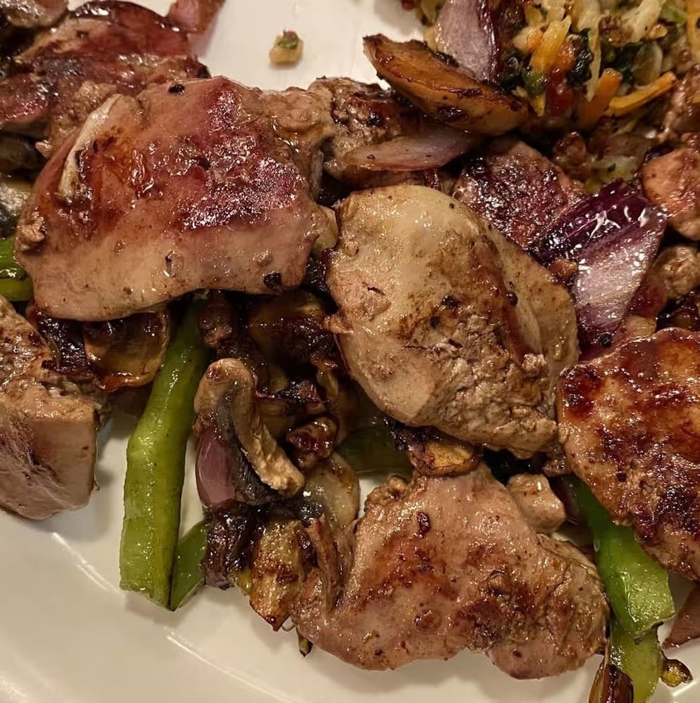 Grilled Chicken Liver