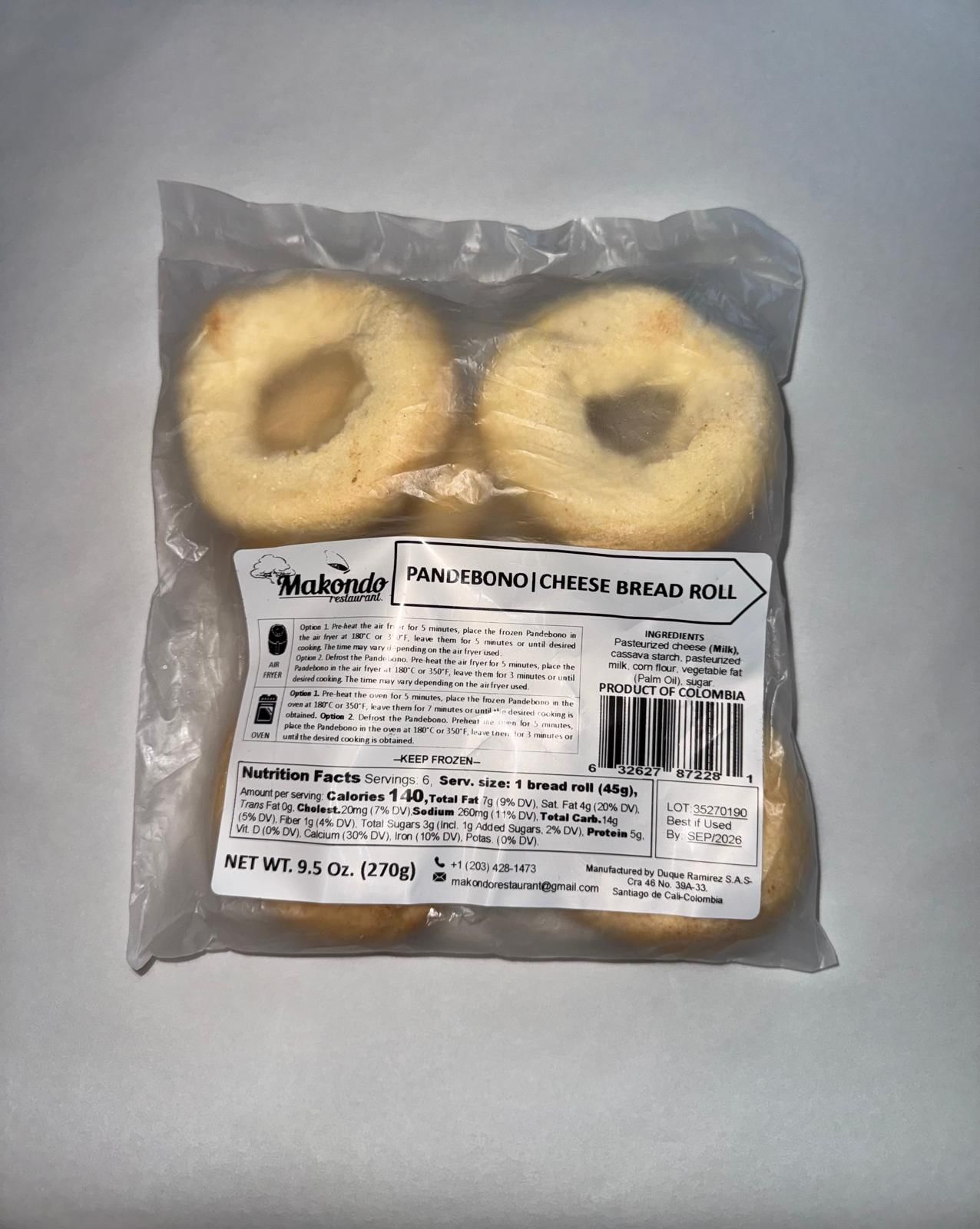 Pandebono Caleño X 6 Und