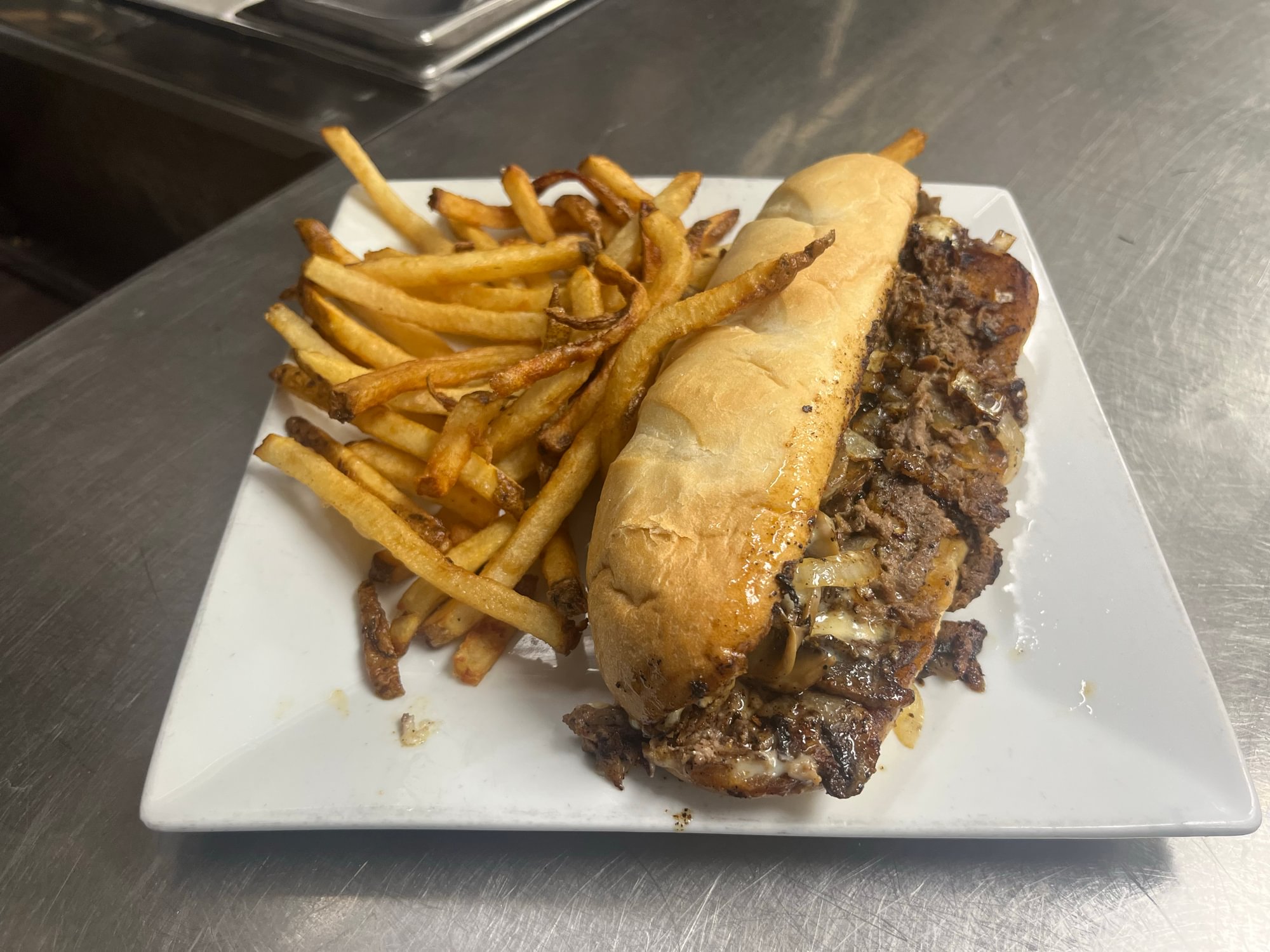 Cheesesteak sandwich
