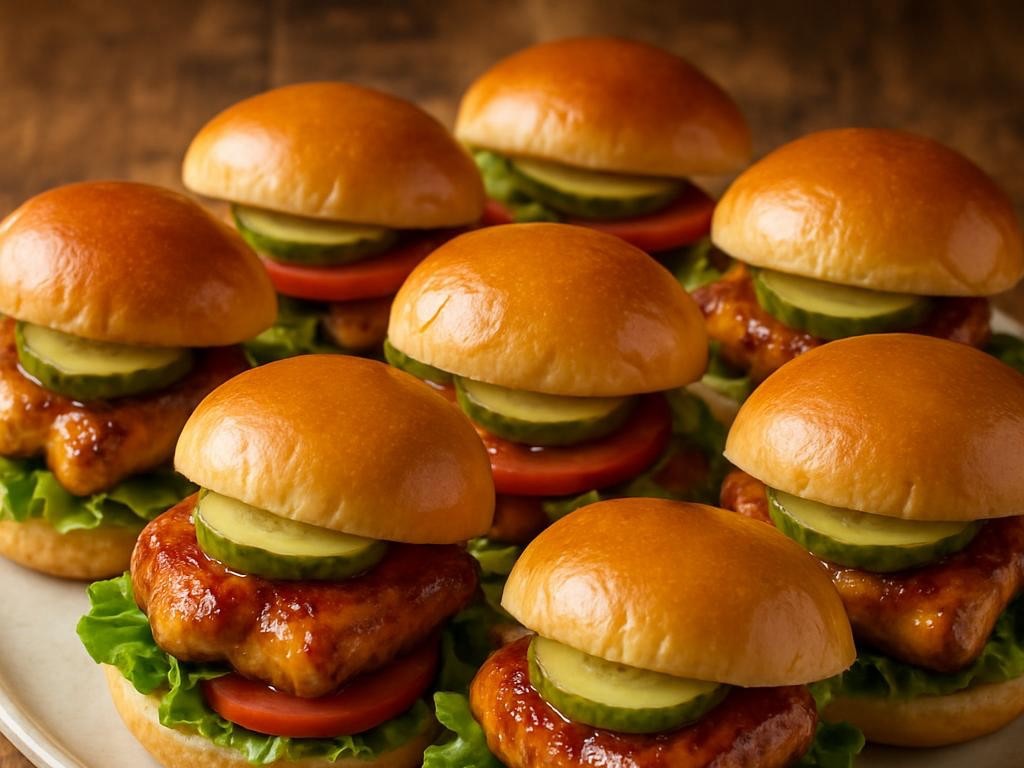Grilled Chicken Sliders